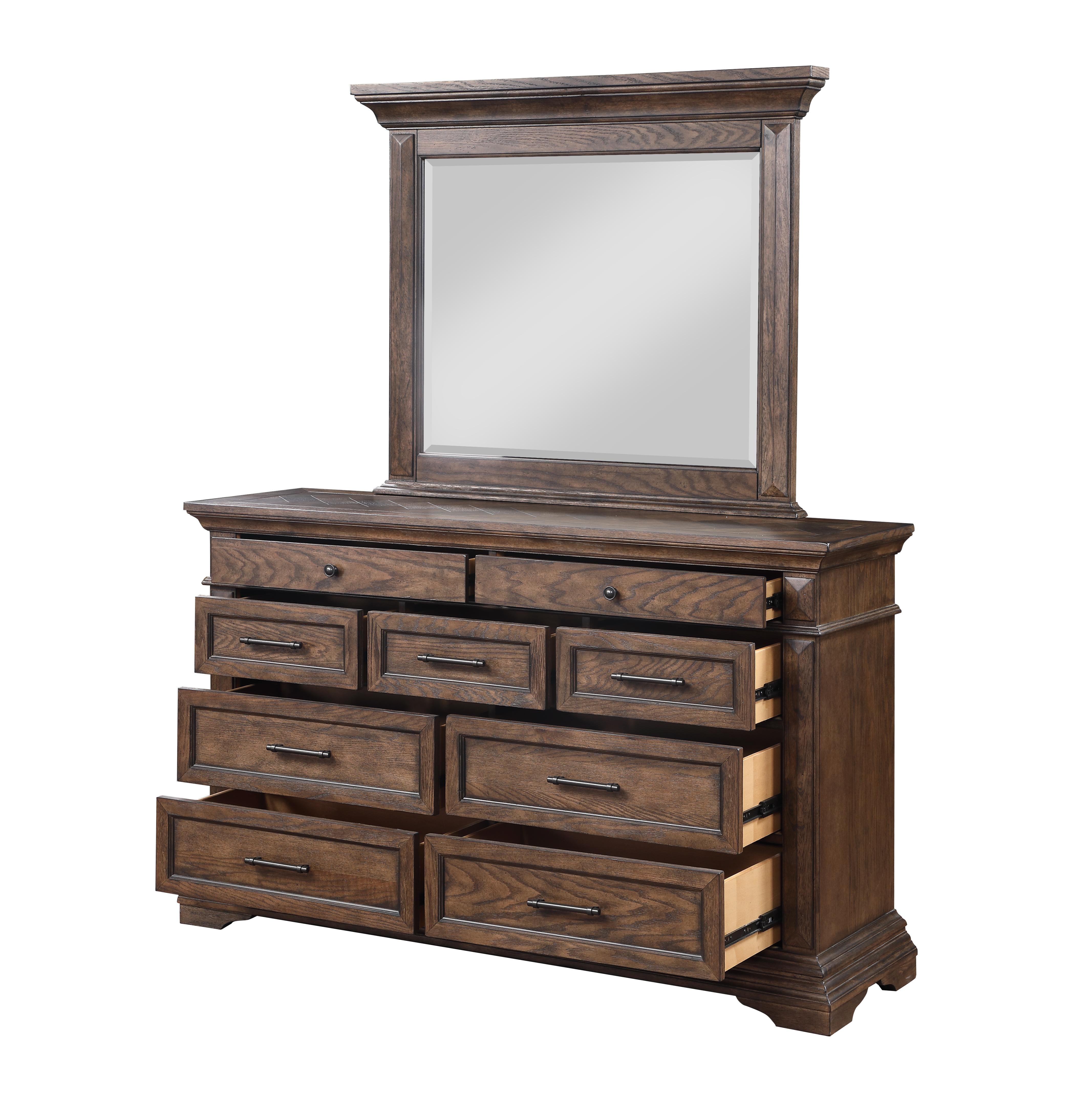 MAR VISTA MIRROR-WALNUT - Ideal Furniture (Fresno,CA)