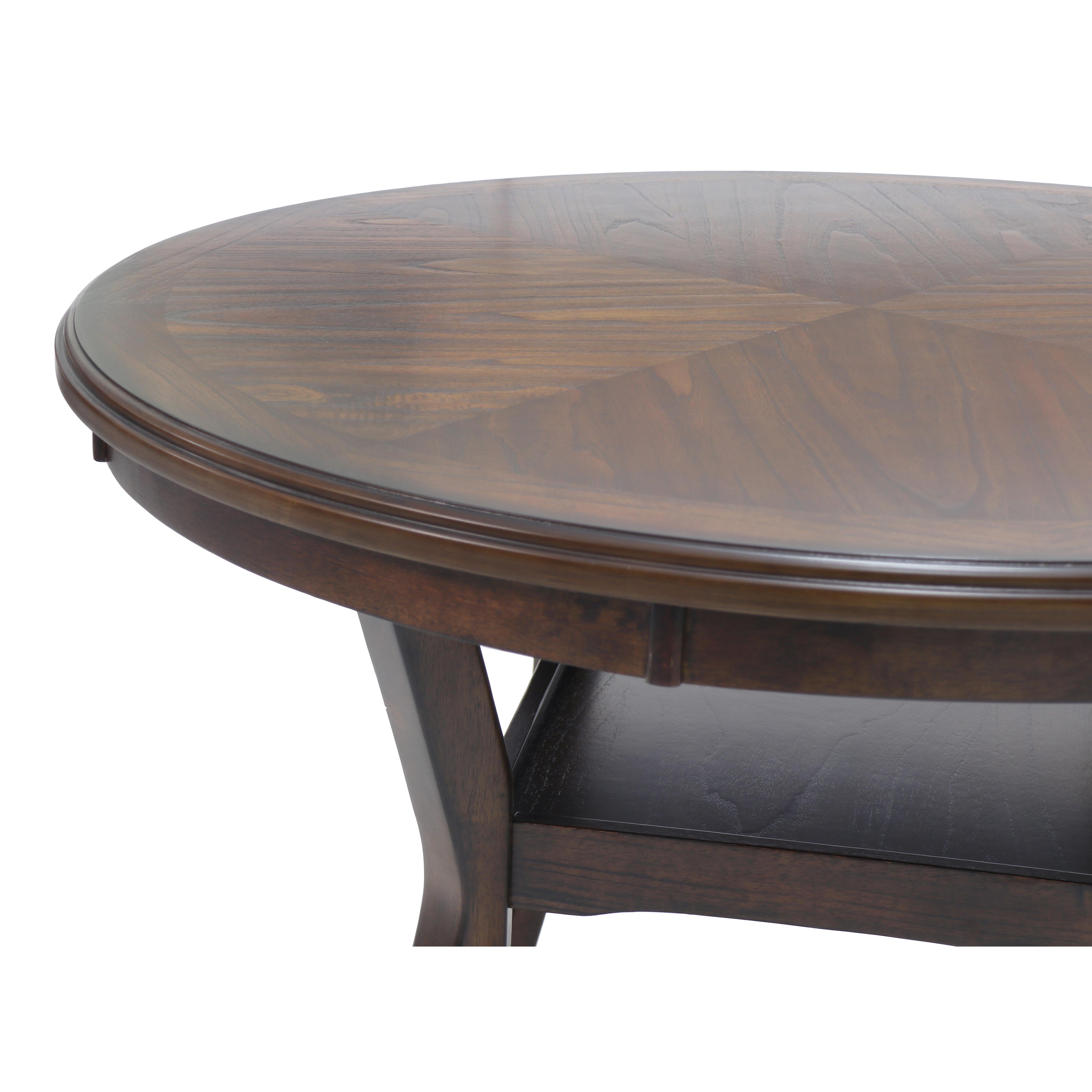 MITCHELL 5 PC DINING SET-CHERRY - Ideal Furniture (Fresno,CA)