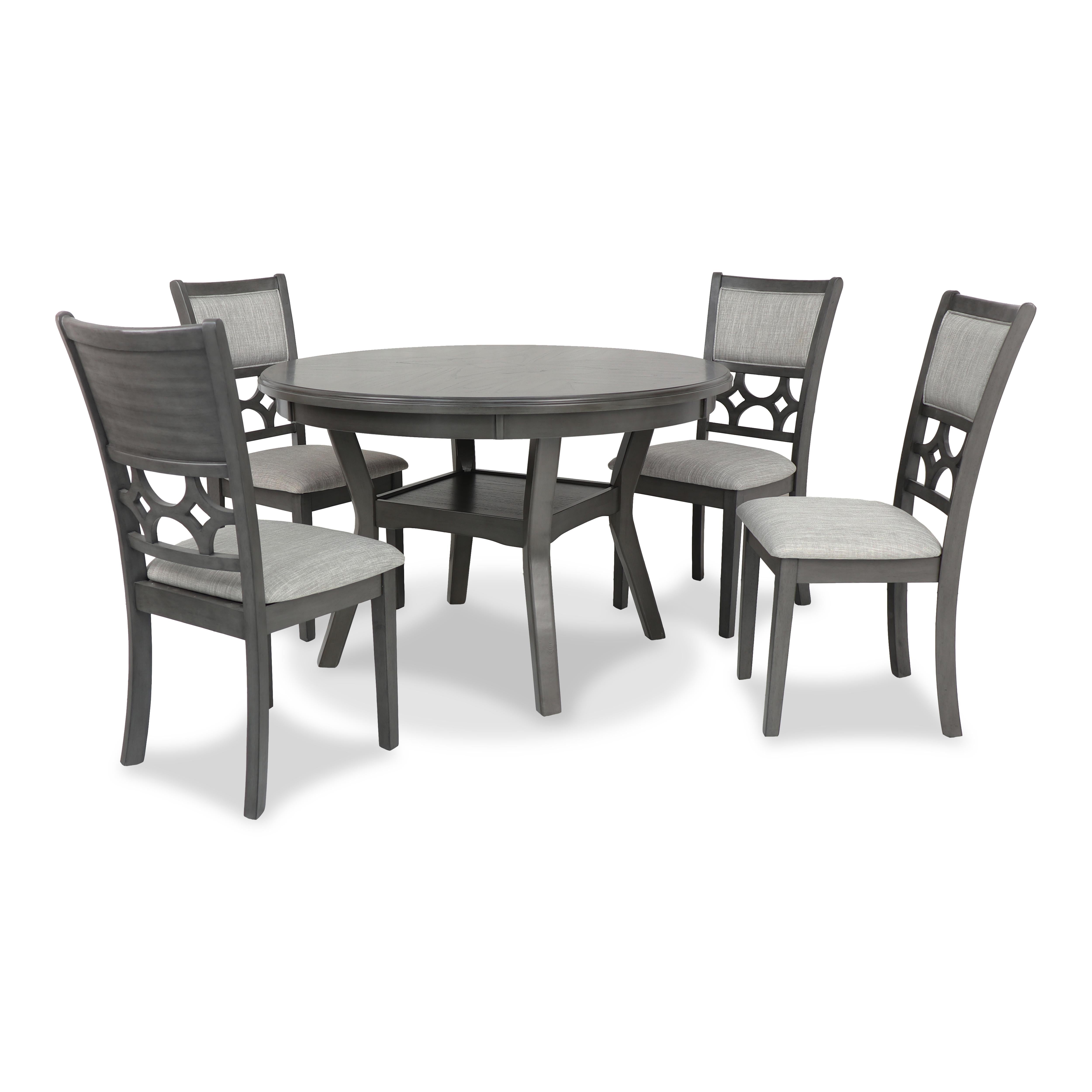 MITCHELL 5 PC DINING SET-GRAY - Ideal Furniture (Fresno,CA)