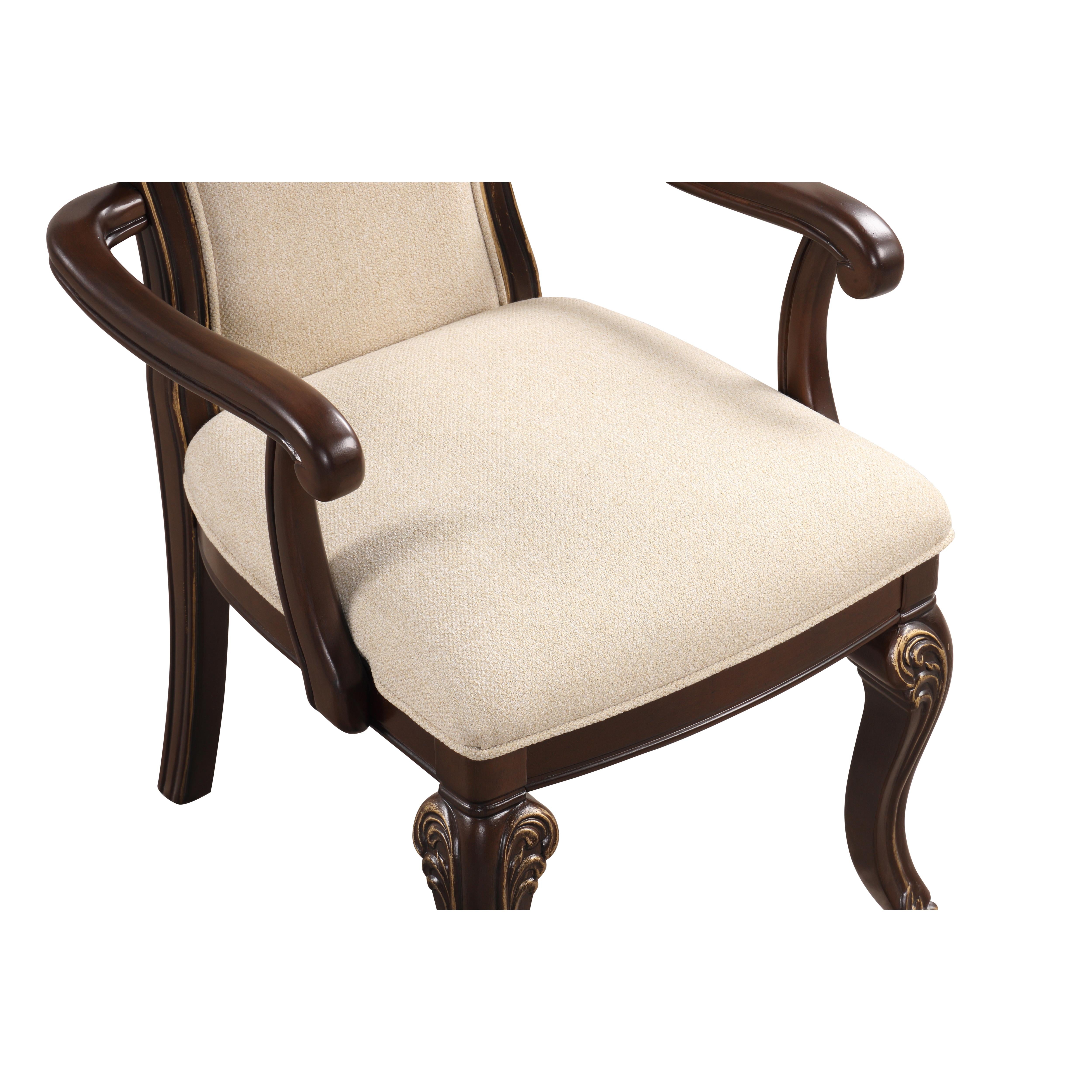 MONTECITO ARM CHAIR-CHERRY (2 PER CARTON) - Ideal Furniture (Fresno,CA)