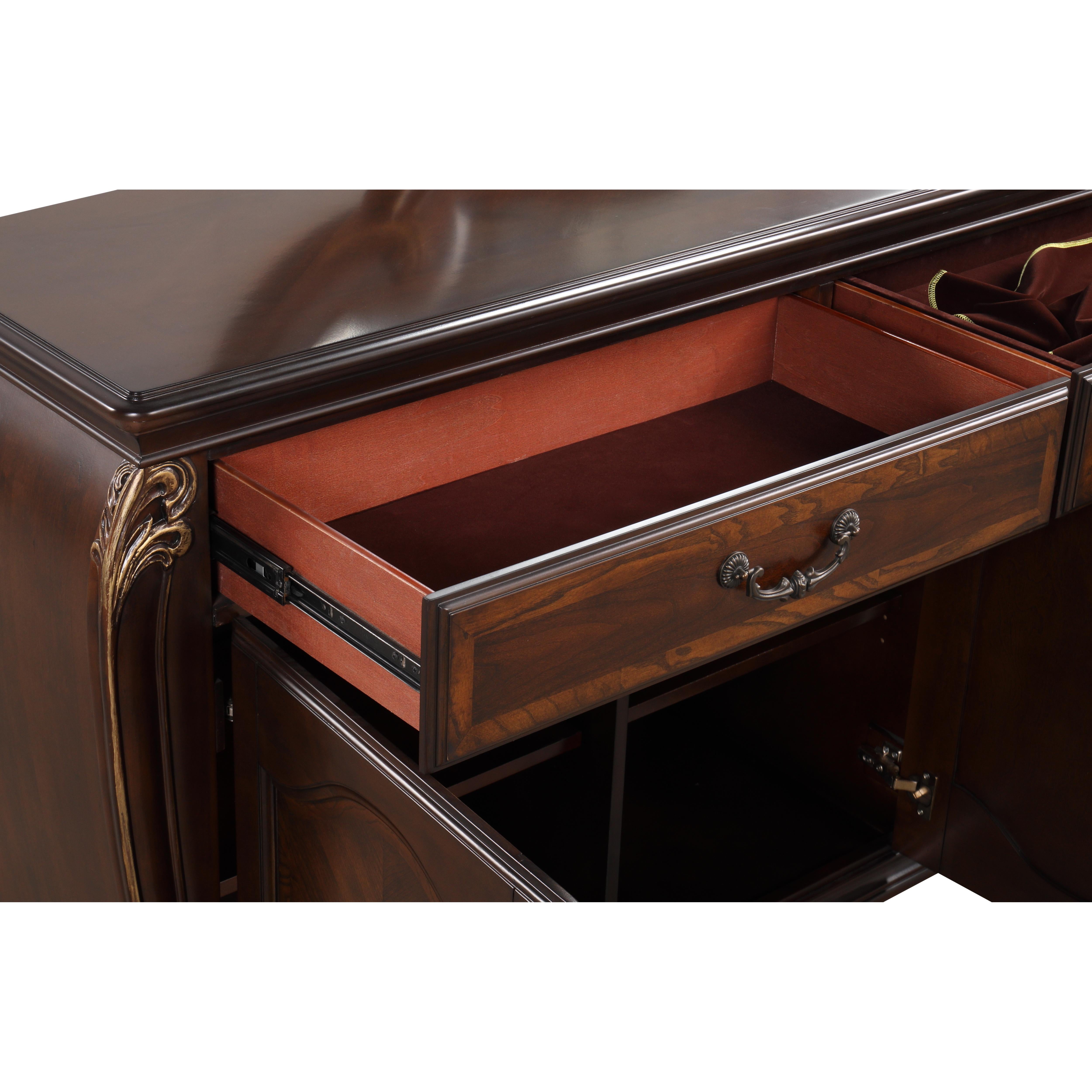 MONTECITO SERVER-CHERRY - Ideal Furniture (Fresno,CA)