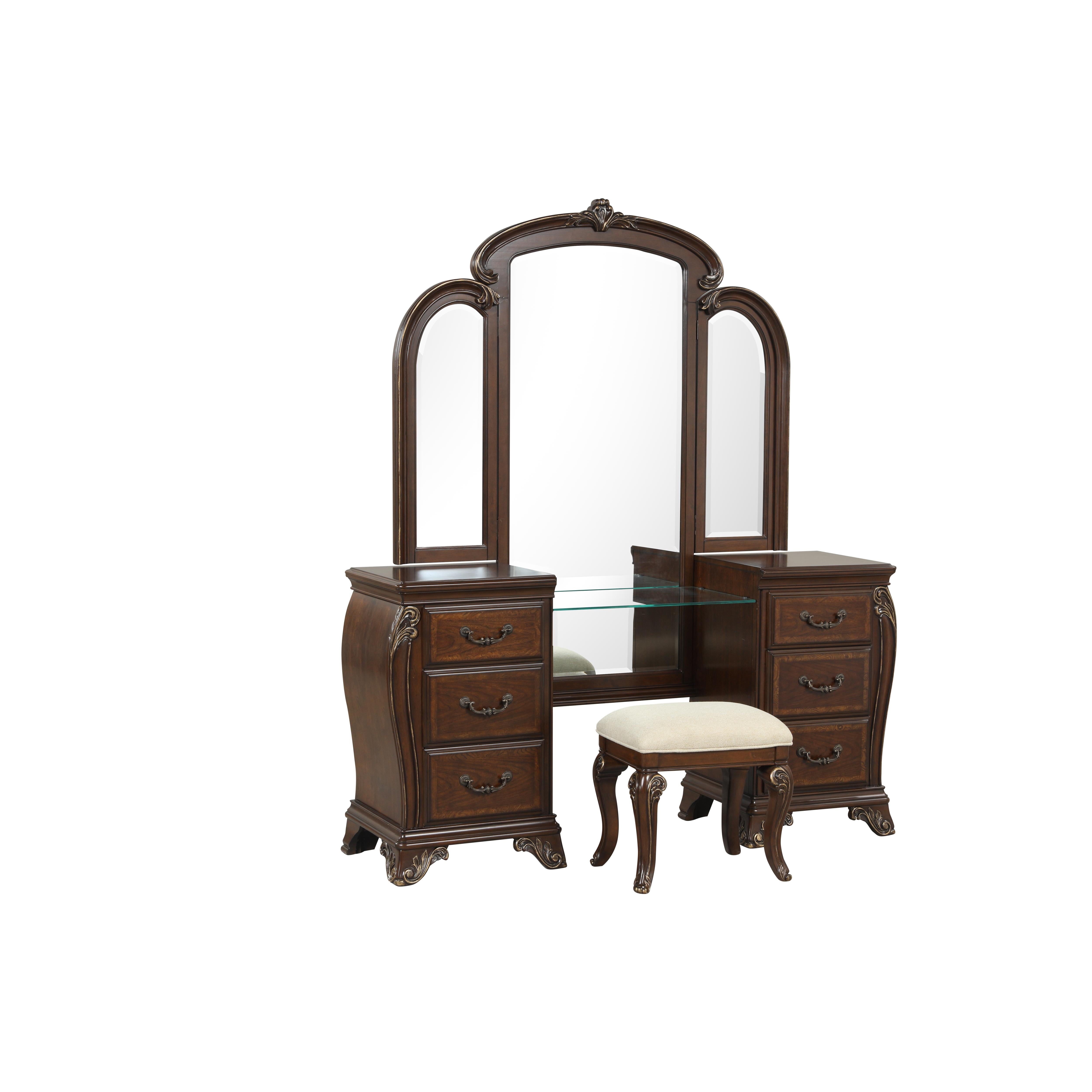 MONTECITO VANITY TABLE - CHERRY