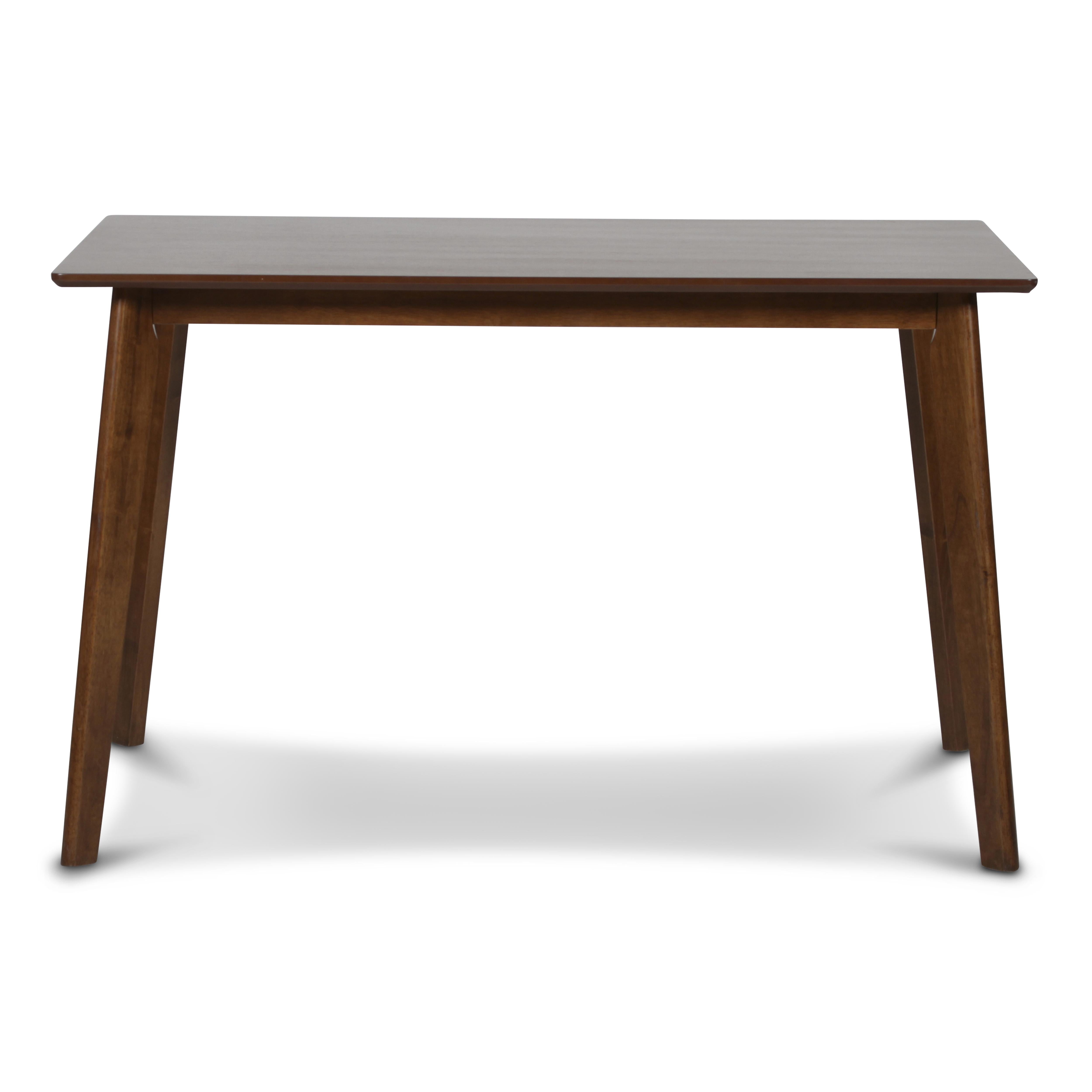 MOROCCO 47" RECTANGLE DINING TABLE-WALNUT BROWN - Ideal Furniture (Fresno,CA)