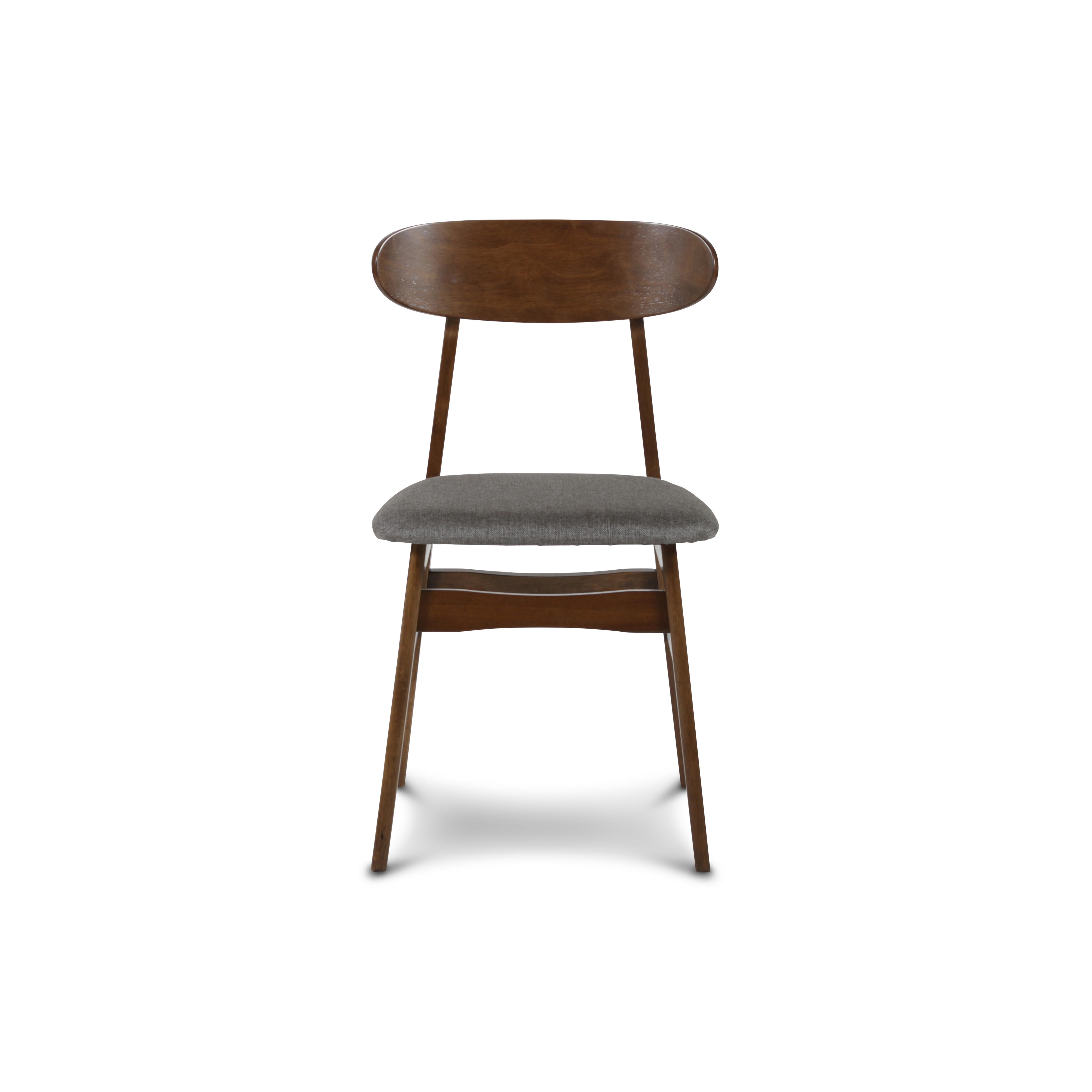MOROCCO DINING CHAIR W/DARK GRAY SEAT CUSHION - Ideal Furniture (Fresno,CA)