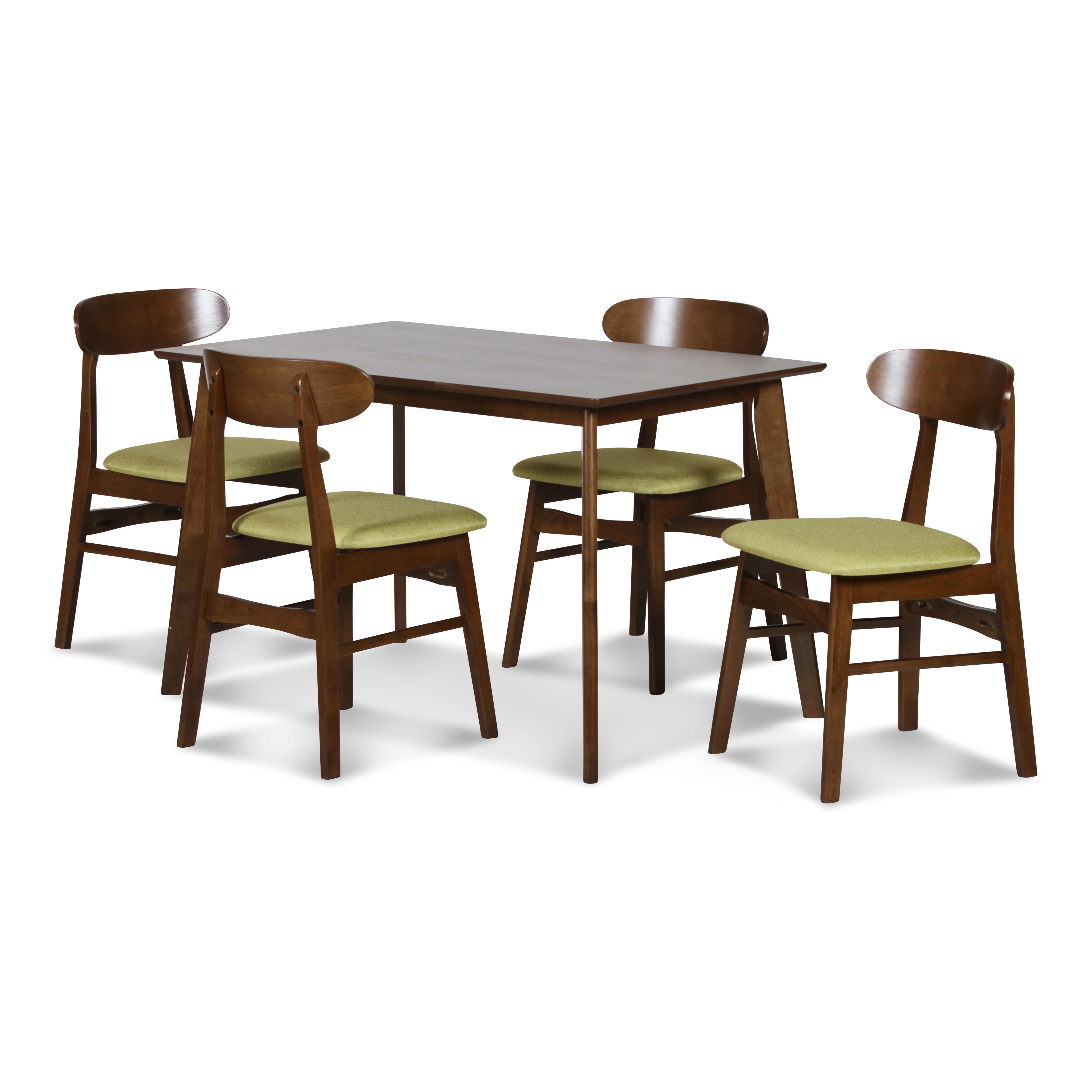 MOROCCO DINING CHAIR W/GREEN SEAT CUSHION - Ideal Furniture (Fresno,CA)