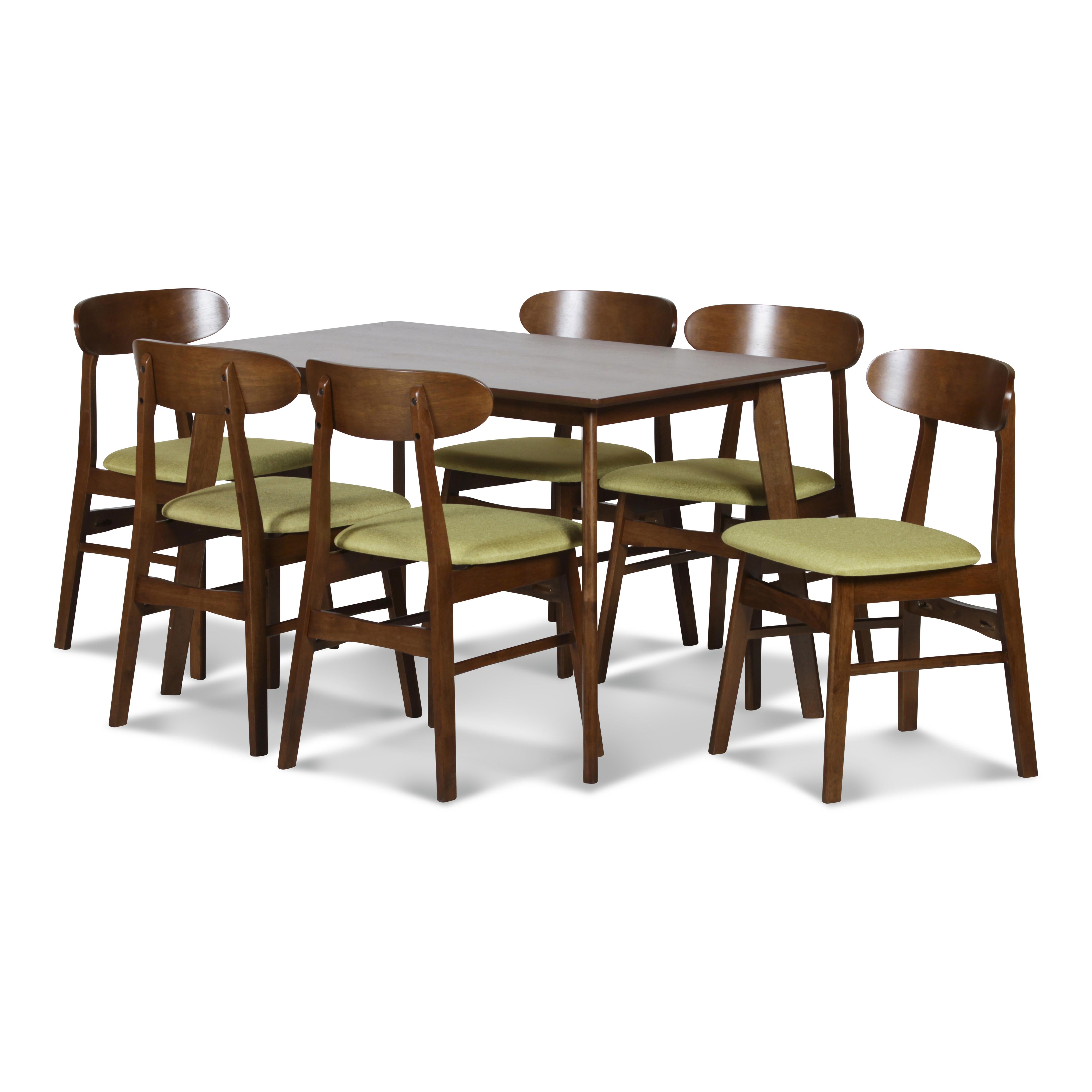 MOROCCO DINING CHAIR W/GREEN SEAT CUSHION - Ideal Furniture (Fresno,CA)