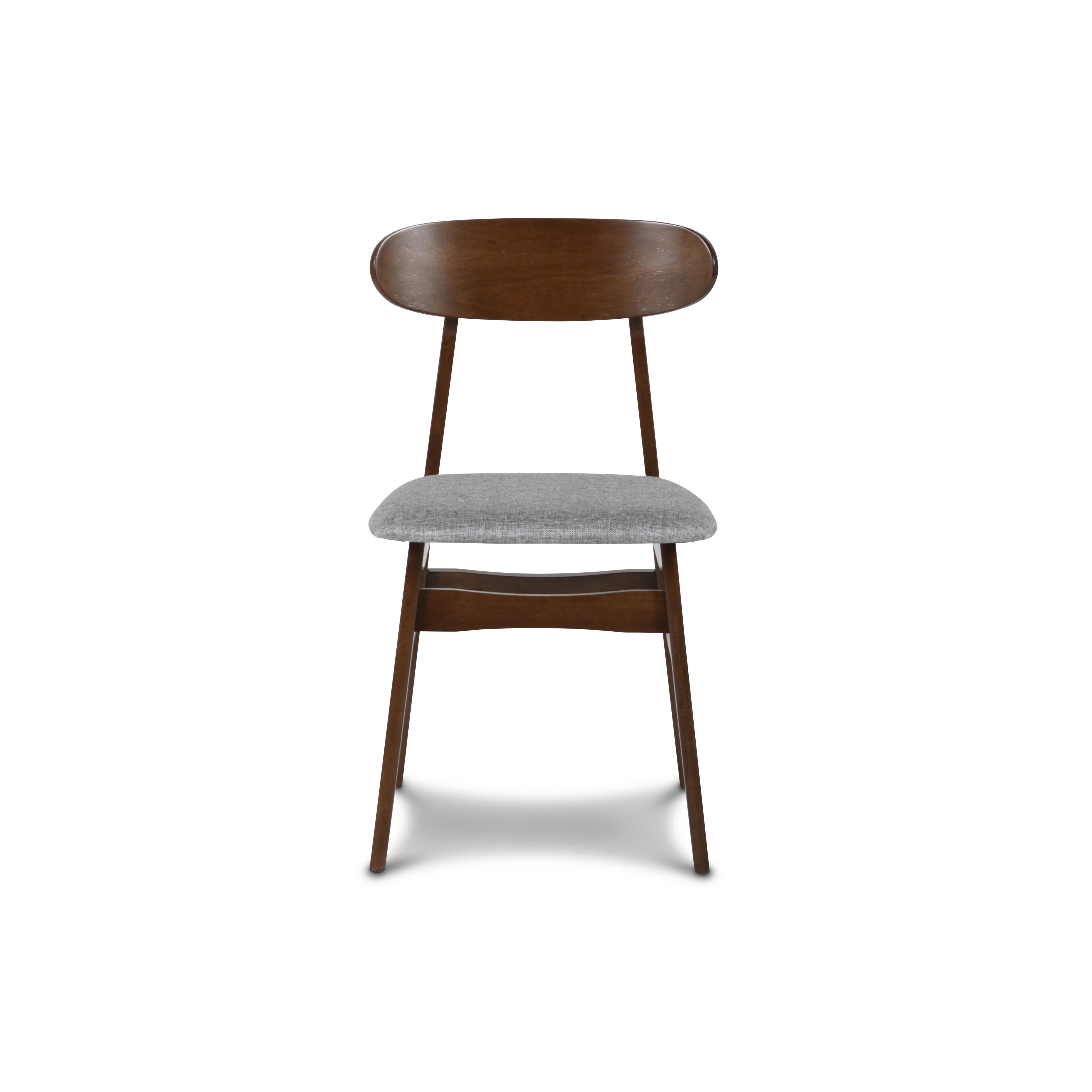 MOROCCO DINING CHAIR W/LIGHT GRAY SEAT CUSHION - Ideal Furniture (Fresno,CA)