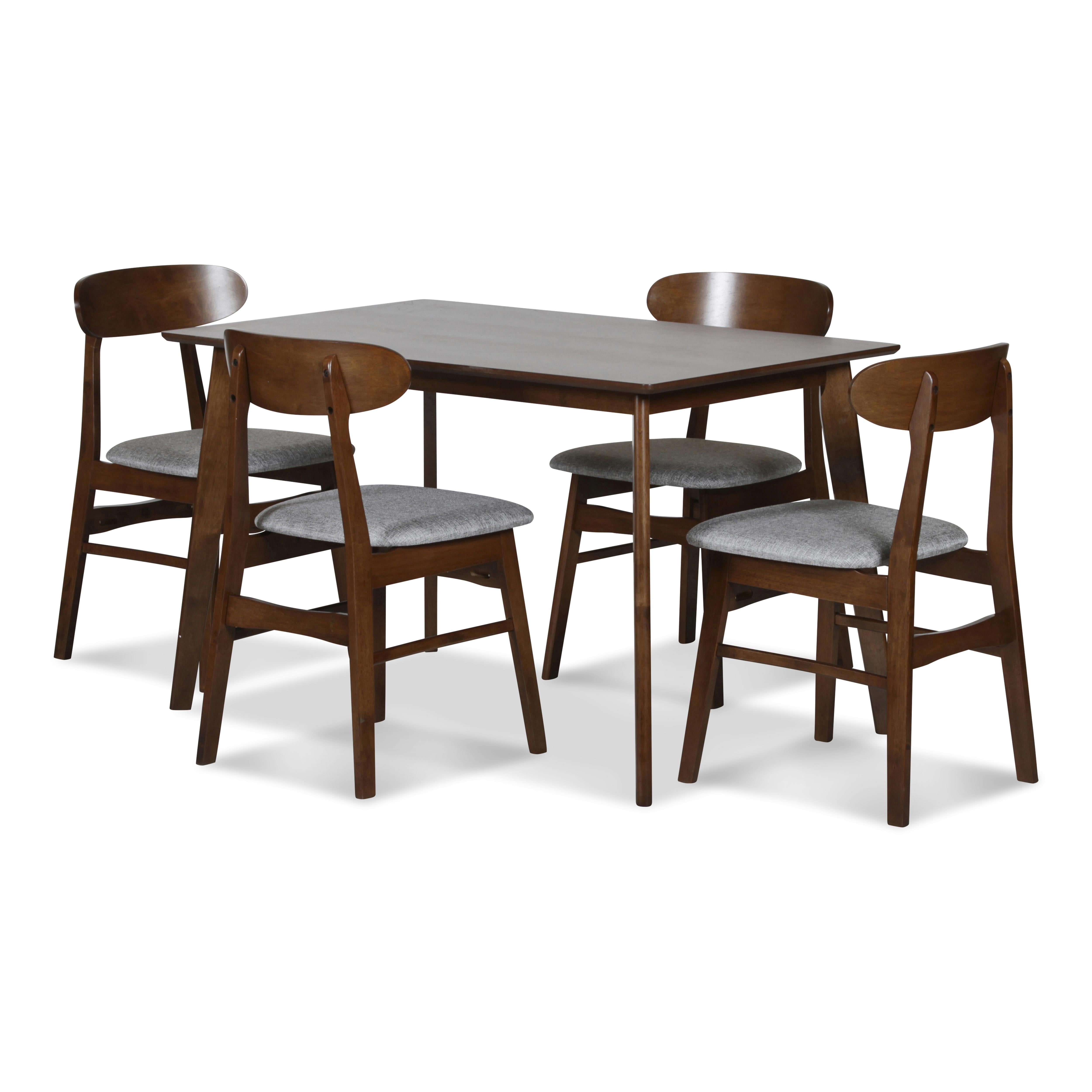 MOROCCO DINING CHAIR W/LIGHT GRAY SEAT CUSHION - Ideal Furniture (Fresno,CA)