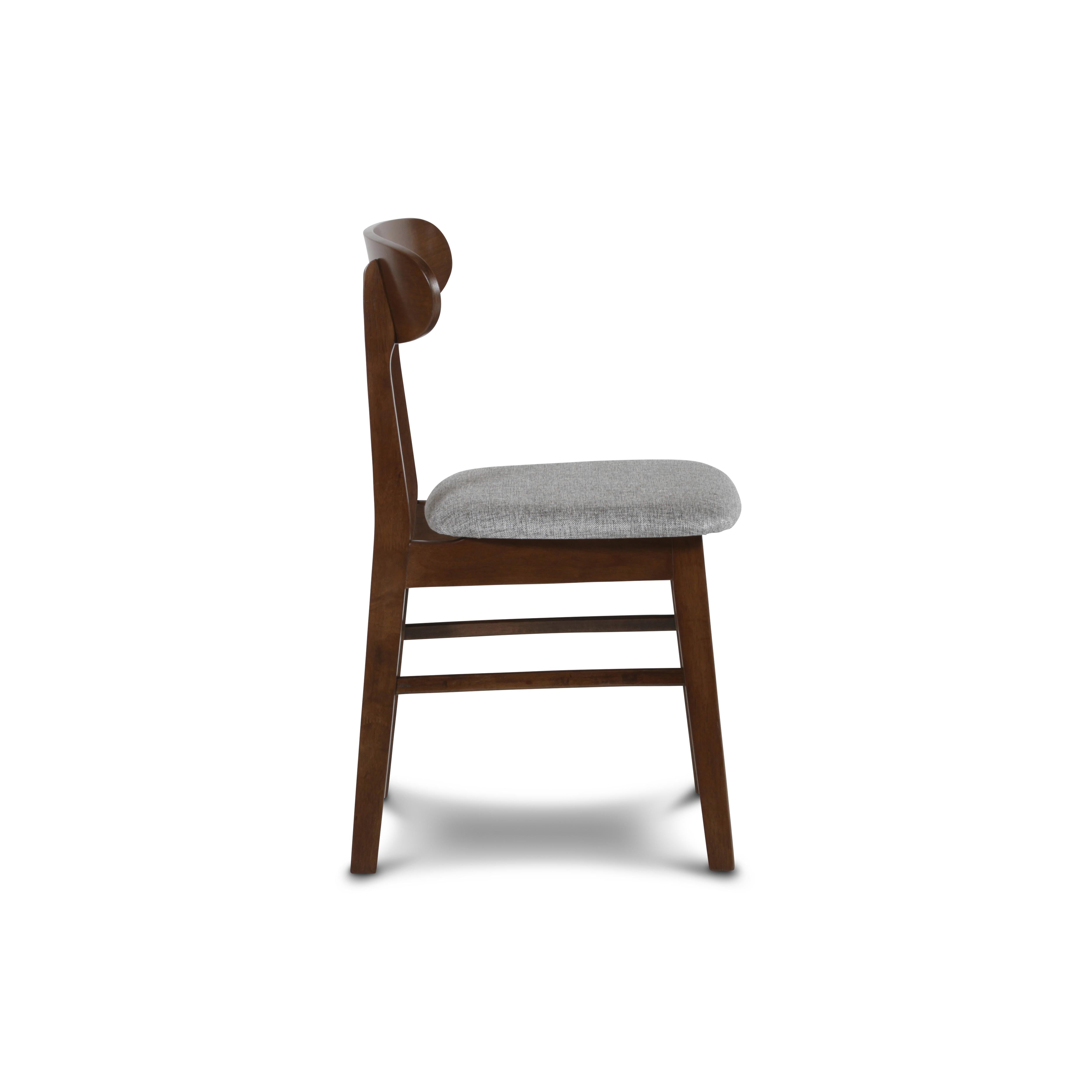 MOROCCO DINING CHAIR W/LIGHT GRAY SEAT CUSHION - Ideal Furniture (Fresno,CA)