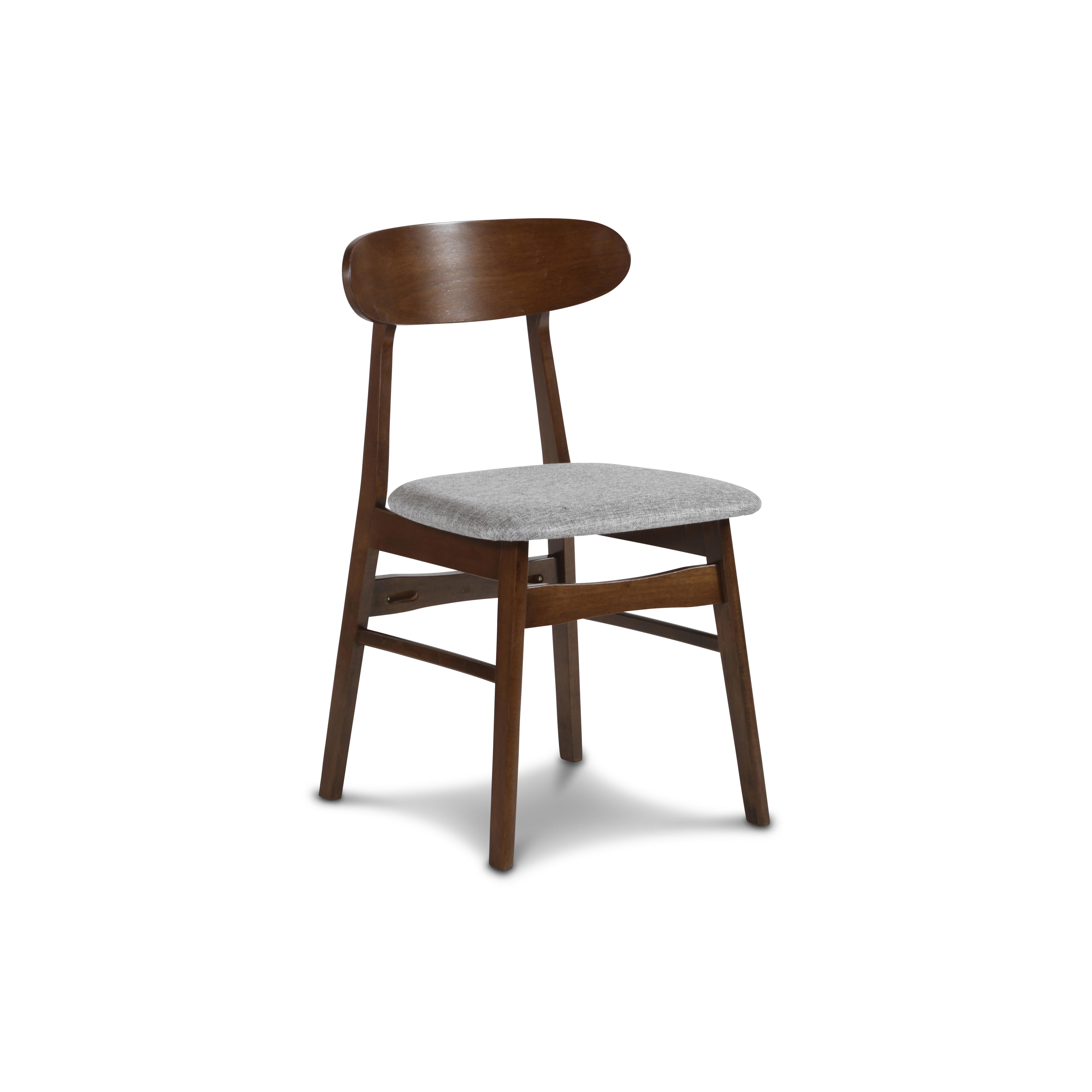 MOROCCO DINING CHAIR W/LIGHT GRAY SEAT CUSHION - Ideal Furniture (Fresno,CA)
