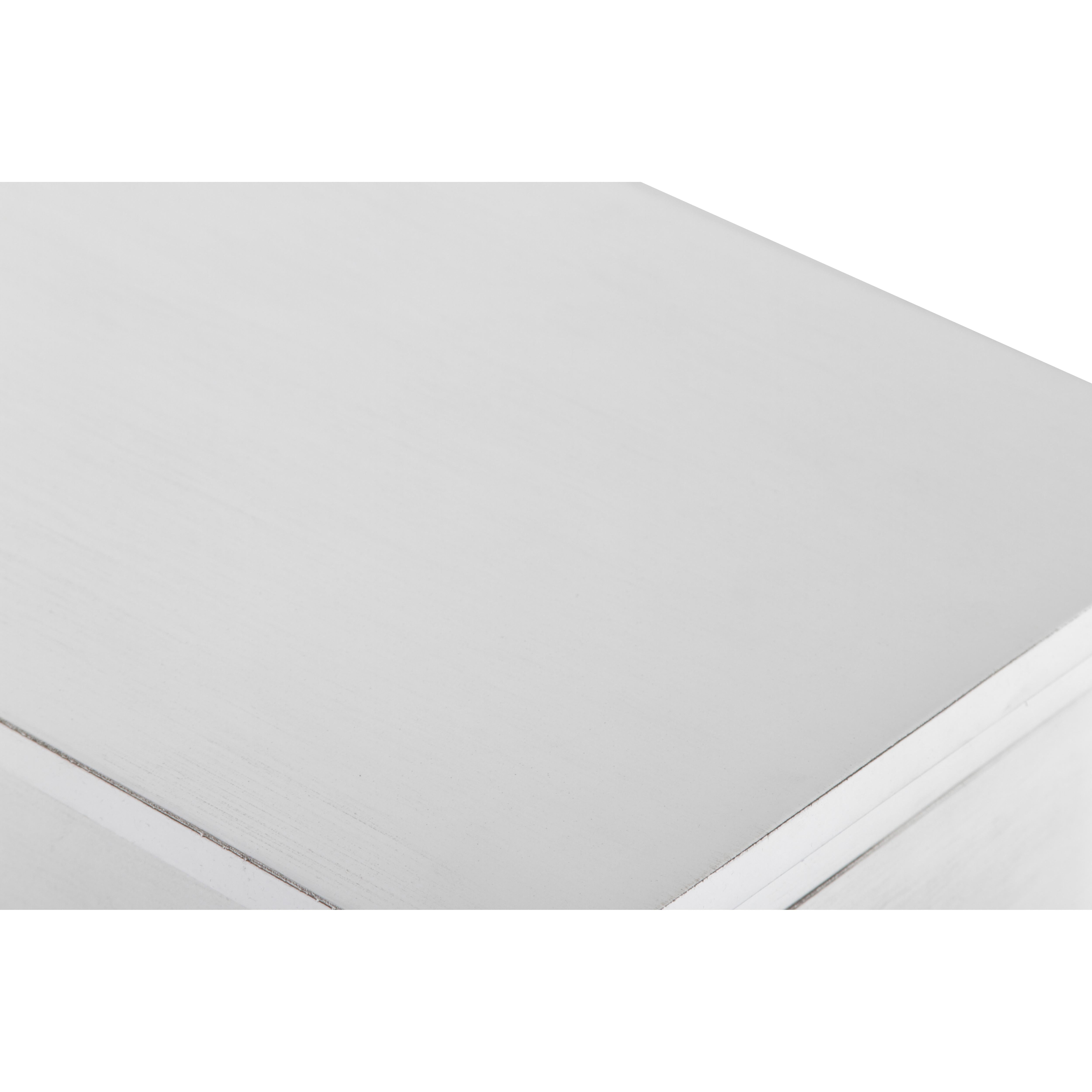 NOAH END TABLE WITH DRAWER-WHITE