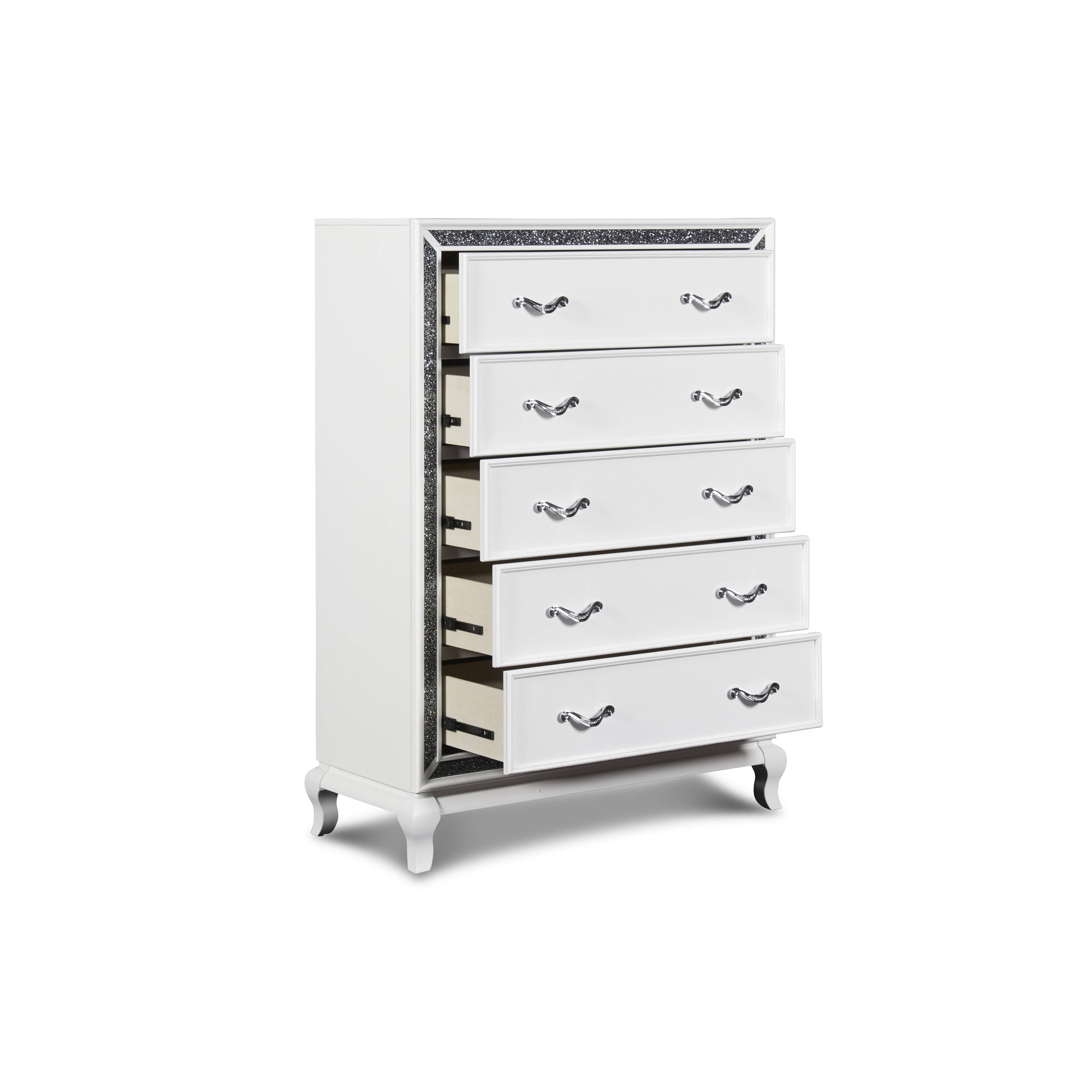 PARK IMPERIAL CHEST-WHITE - Ideal Furniture (Fresno,CA)