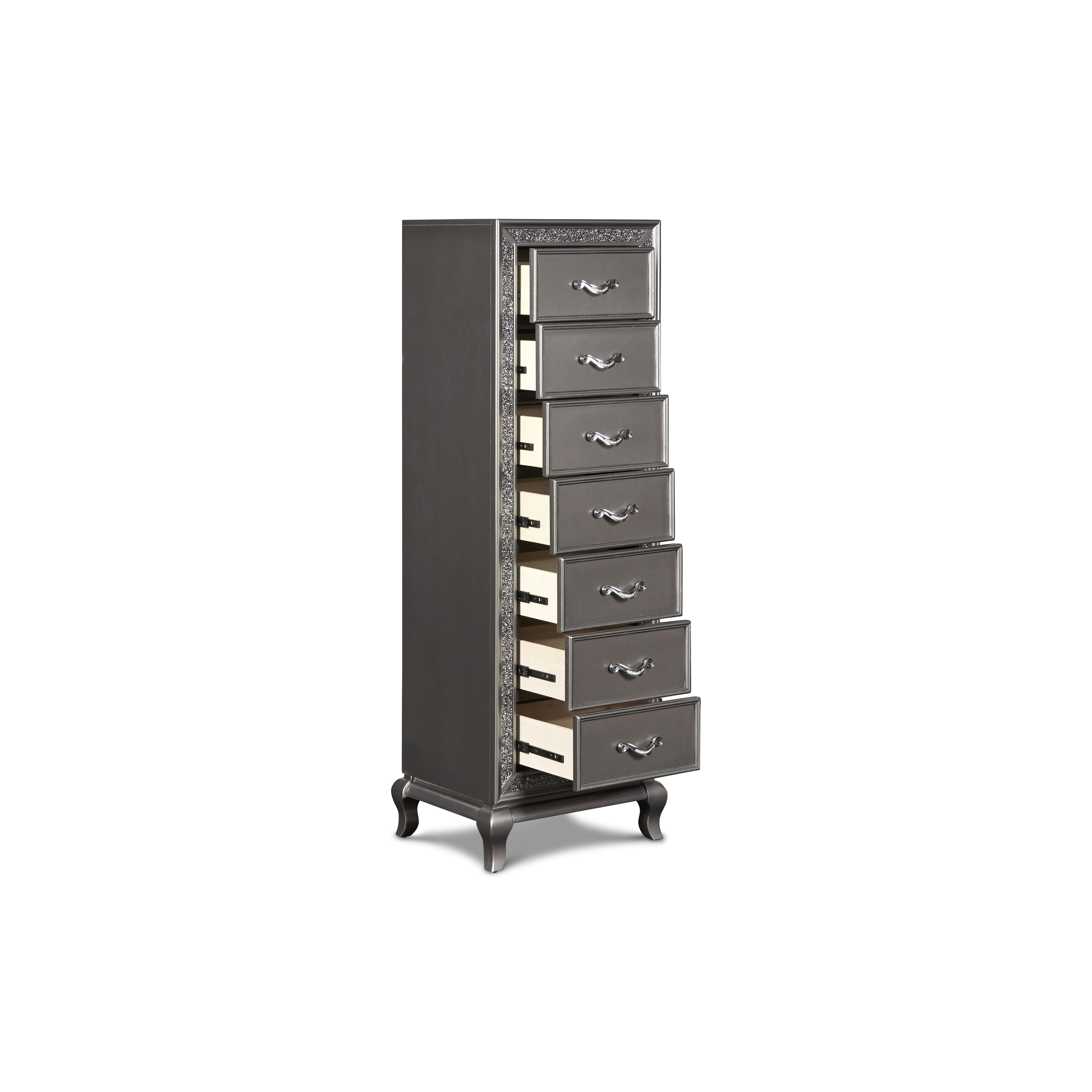 PARK IMPERIAL LINGERIE CHEST-PEWTER - Ideal Furniture (Fresno,CA)