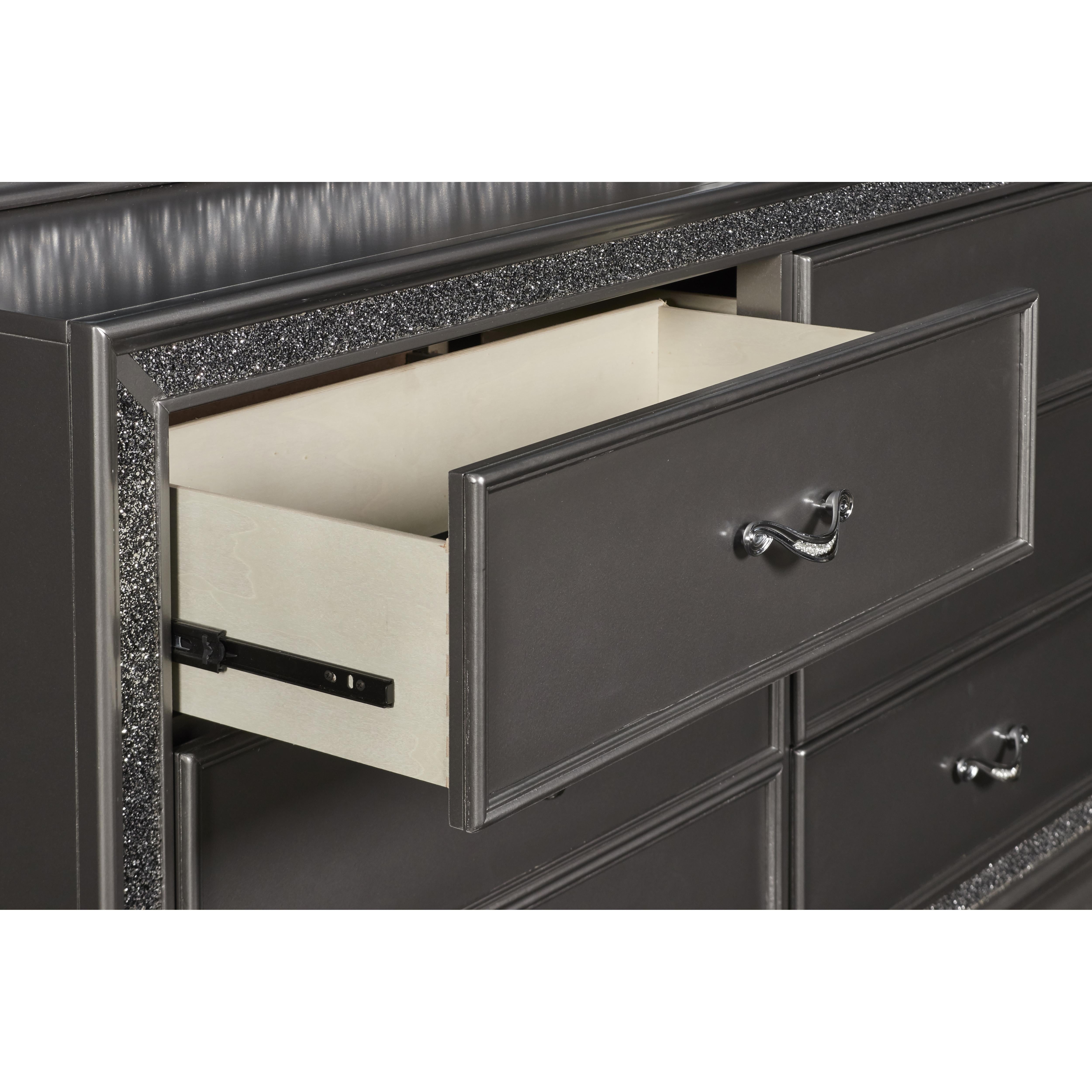 PARK IMPERIAL DRESSER-PEWTER - Ideal Furniture (Fresno,CA)