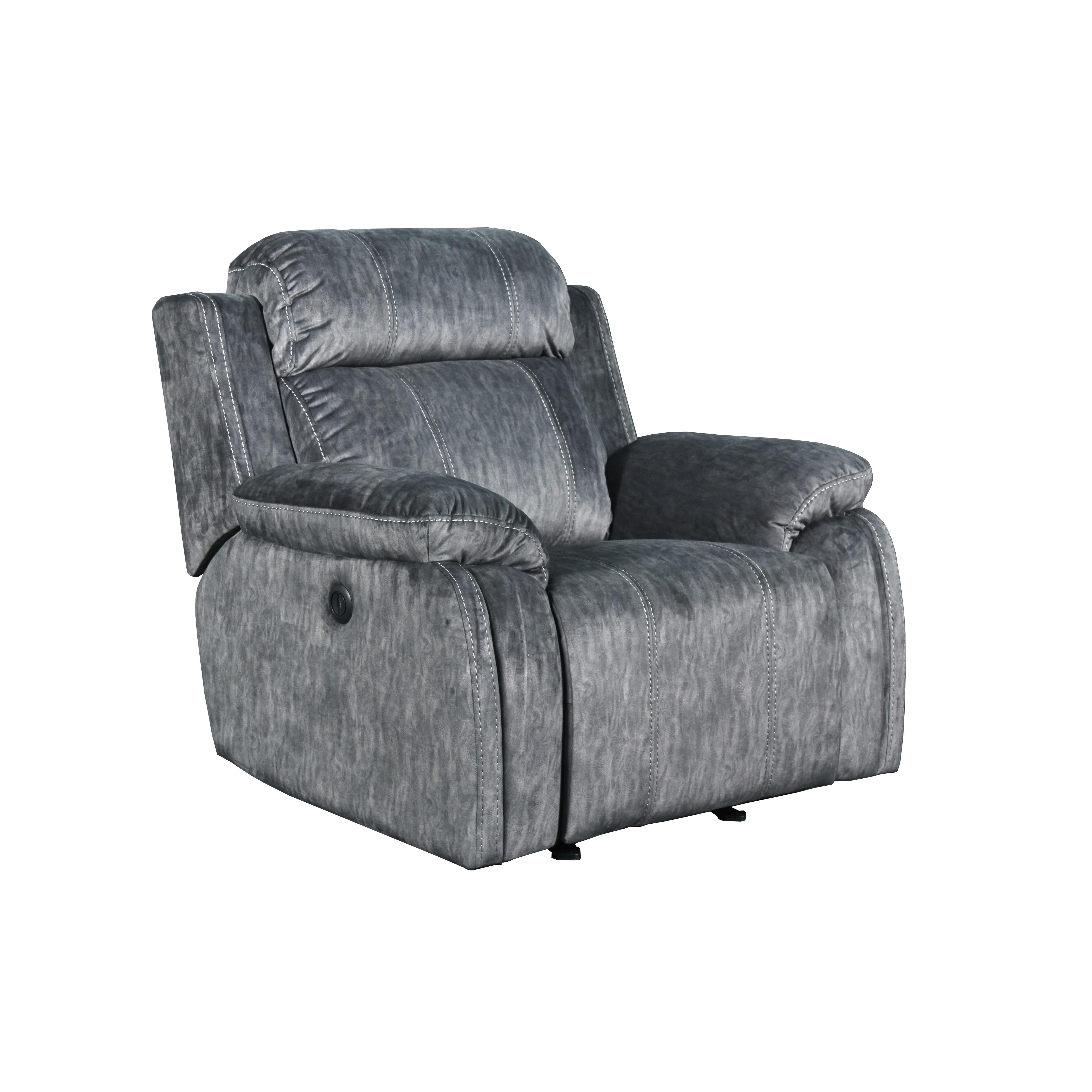 TANGO GLIDER RECLINER W/PWR FR-SHADOW - Ideal Furniture (Fresno,CA)