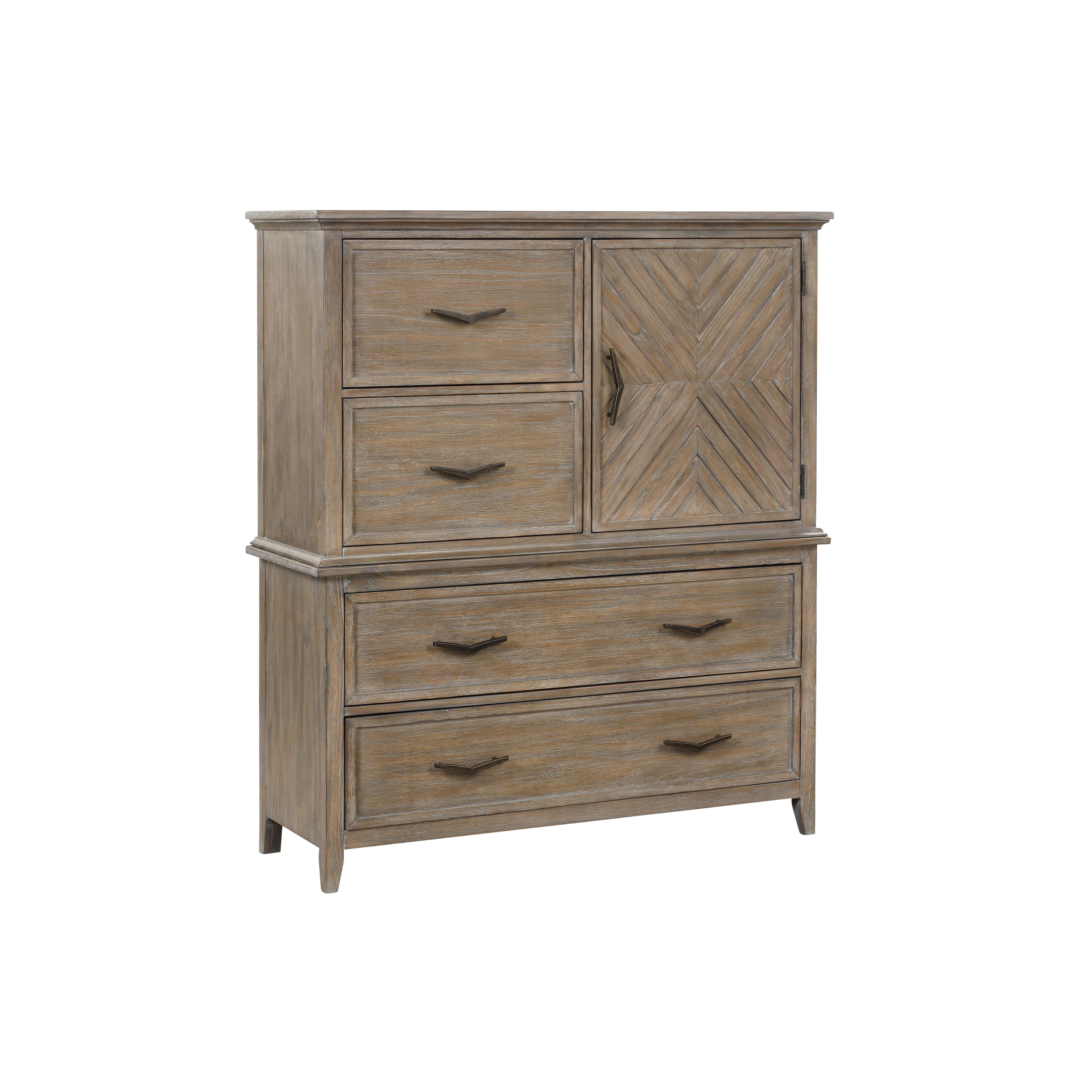 TYBEE BACHELOR''S CHEST BASE-SAND - Ideal Furniture (Fresno,CA)