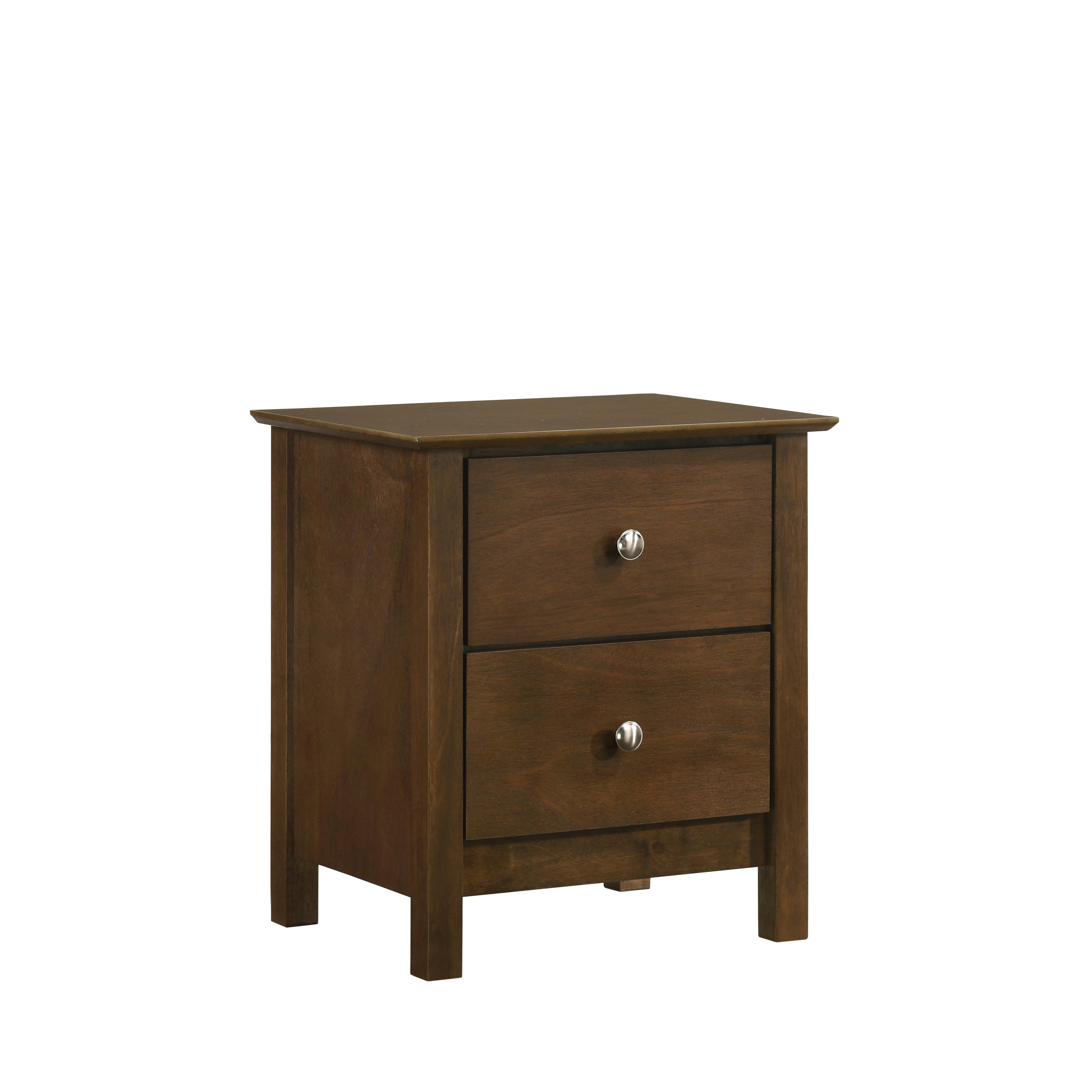 ZODIAC 2 DRAWER NIGHTSTAND-NATURAL