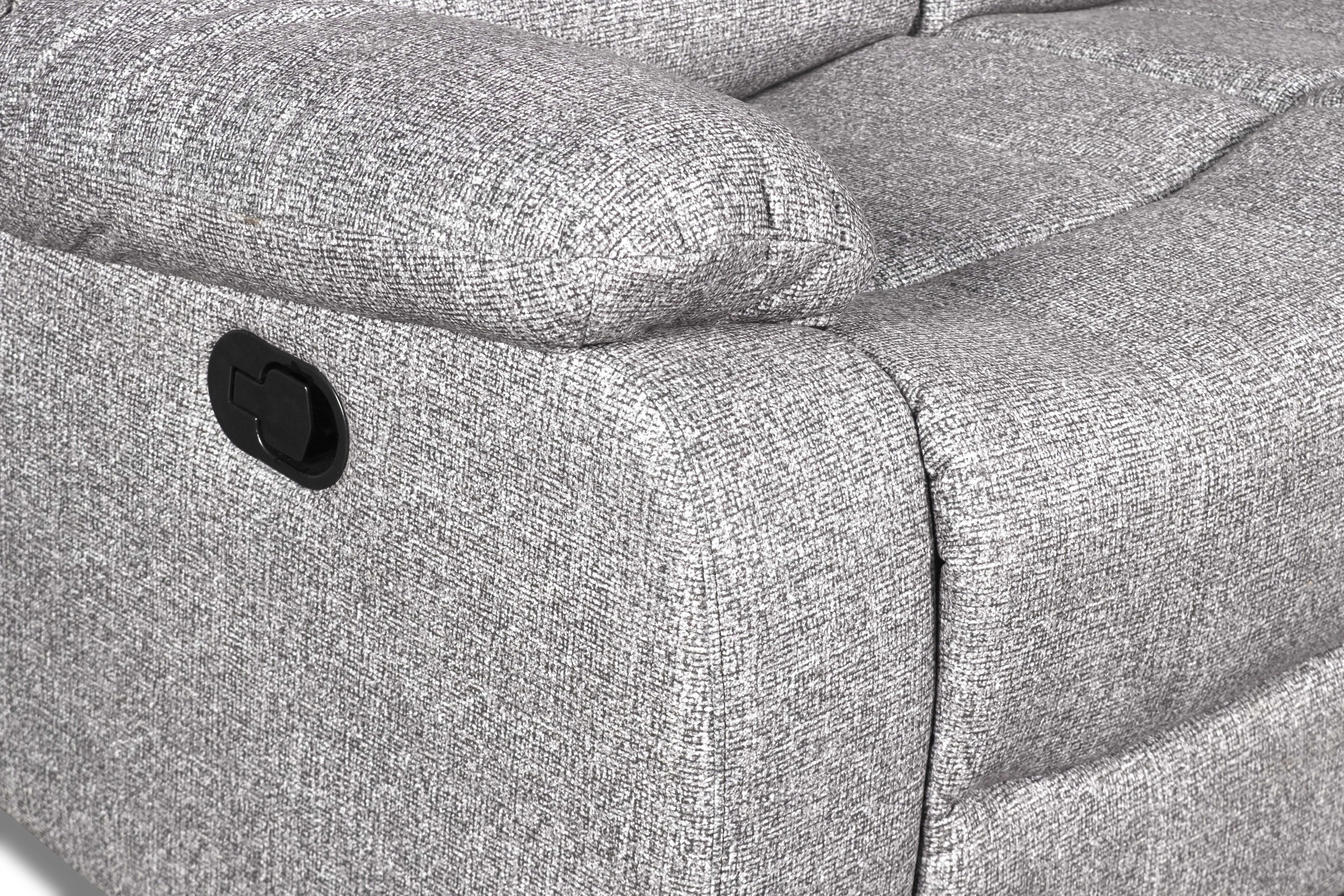 GRANADA DUAL RECLINER SOFA-GRAY - Ideal Furniture (Fresno,CA)