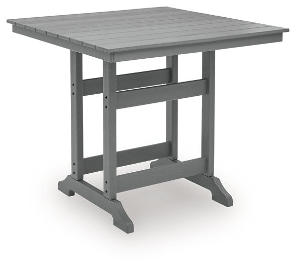Sanctuary Beach Outdoor Counter Height Dining Table - Ideal Furniture (Fresno,CA)