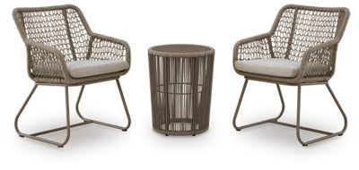 Majors Beach Outdoor Table and 2 Chairs - Ideal Furniture (Fresno,CA)