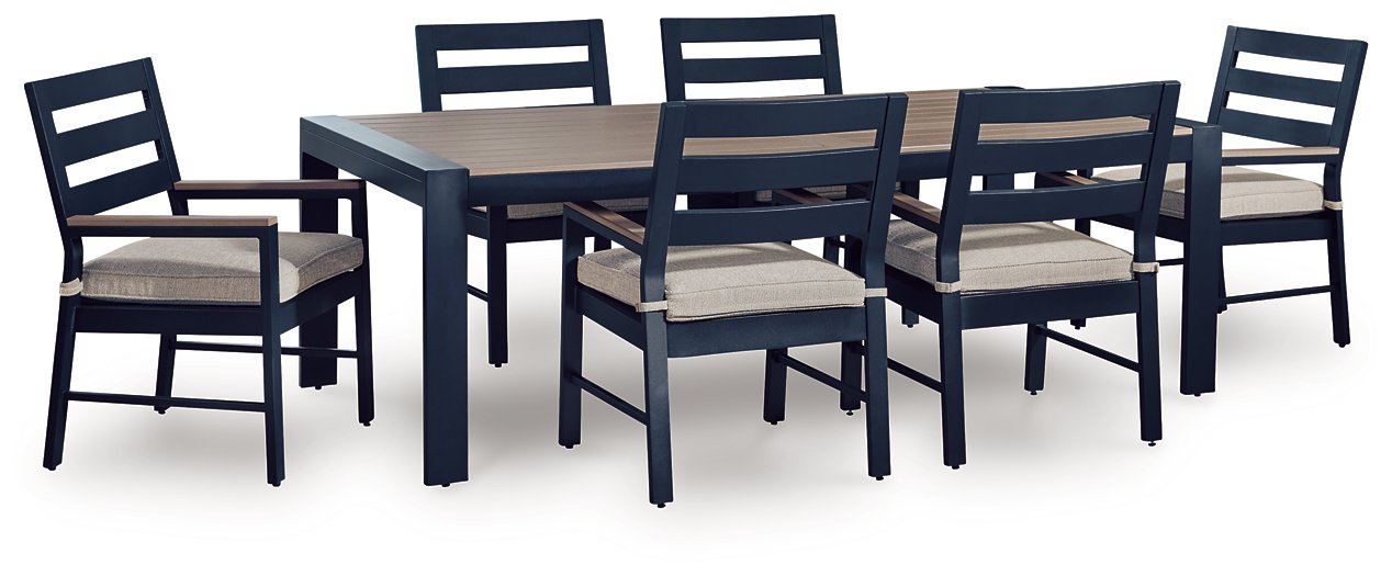 East Beach Outdoor Dining Set - Ideal Furniture (Fresno,CA)