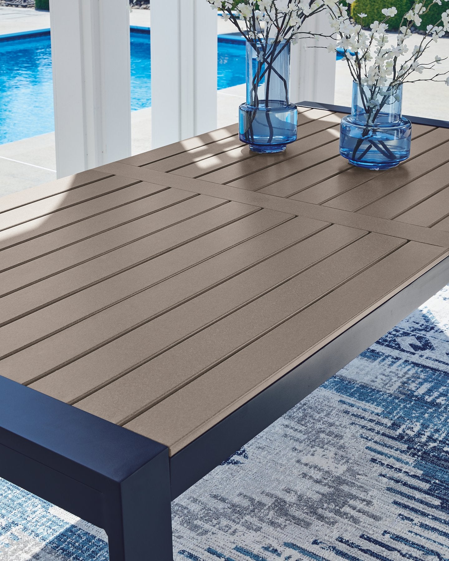 East Beach Outdoor Dining Set - Ideal Furniture (Fresno,CA)