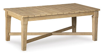 Carter Hall Outdoor Coffee Table - Ideal Furniture (Fresno,CA)