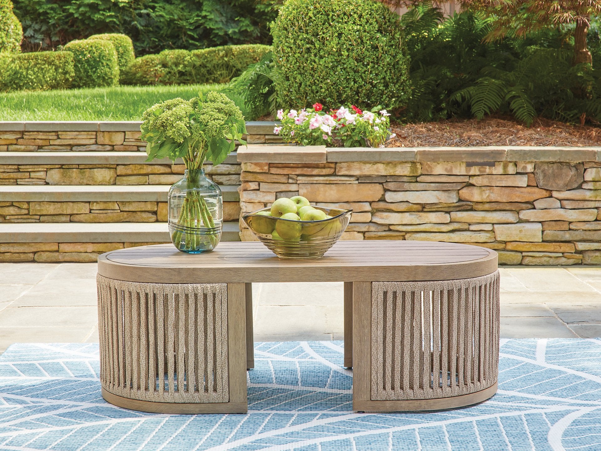Serena Shores Outdoor Coffee Table - Ideal Furniture (Fresno,CA)