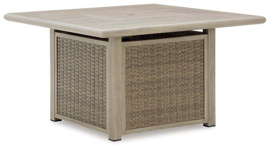 Cliff Trails Fire Pit Table - Ideal Furniture (Fresno,CA)