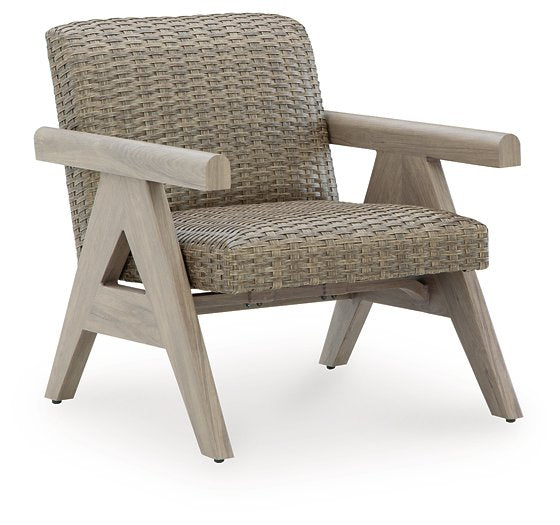 Cliff Trails Outdoor Rocking Lounge Chair - Ideal Furniture (Fresno,CA)