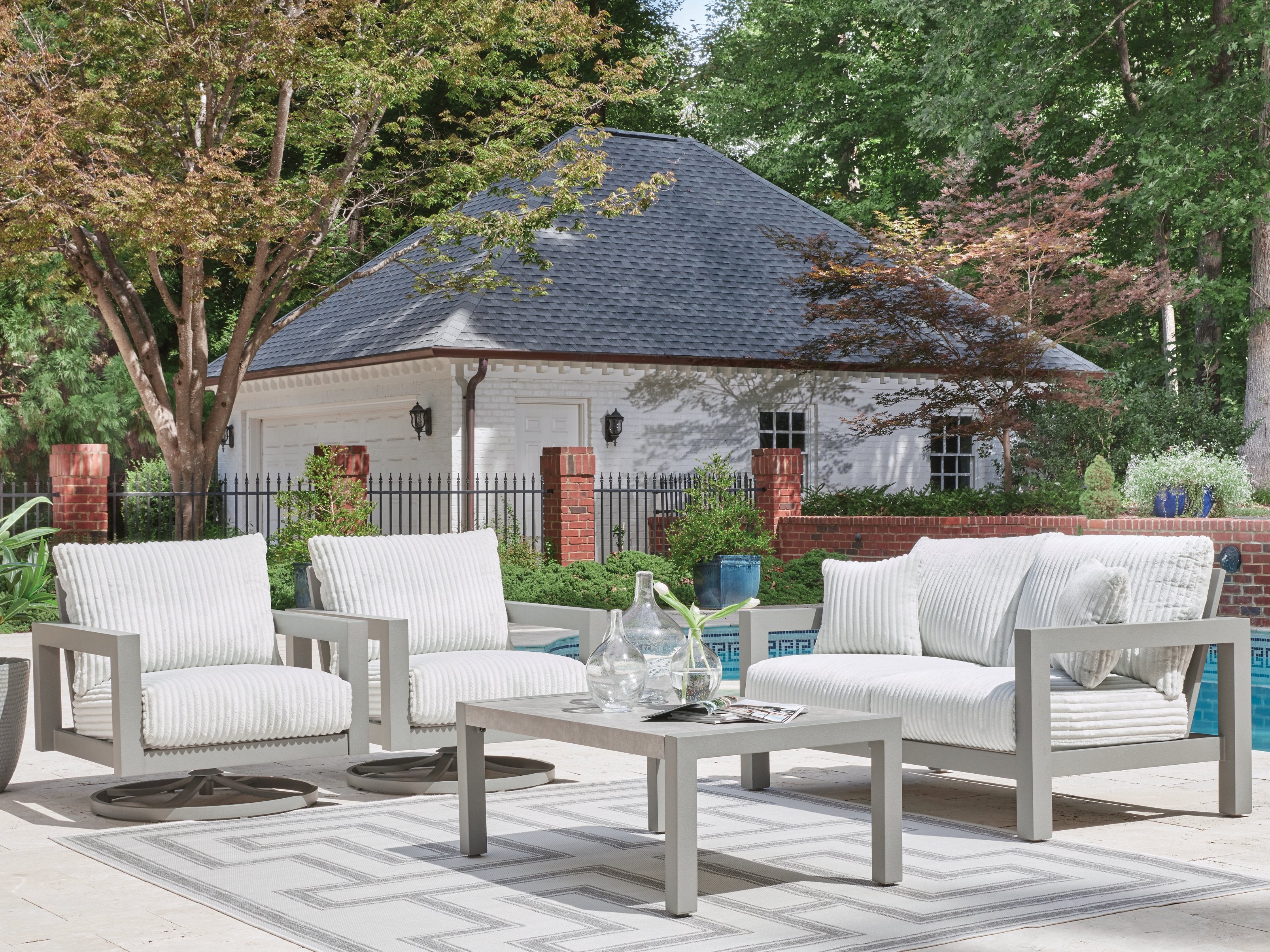 Hurley Park Outdoor Package - Ideal Furniture (Fresno,CA)