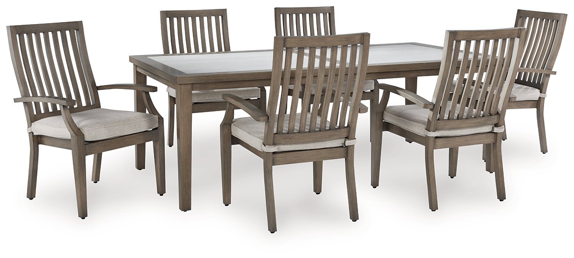 Rainier Ranch Outdoor Dining Package - Ideal Furniture (Fresno,CA)