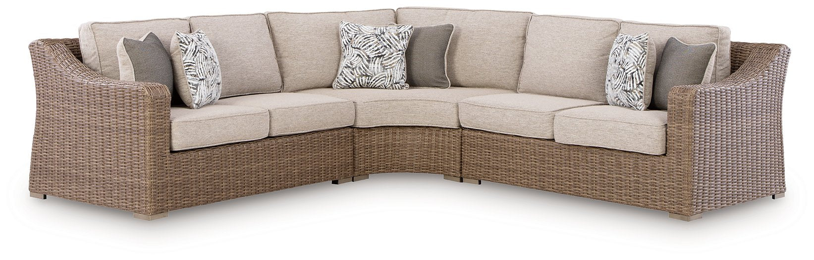 Laguna Heights Outdoor Sectional - Ideal Furniture (Fresno,CA)