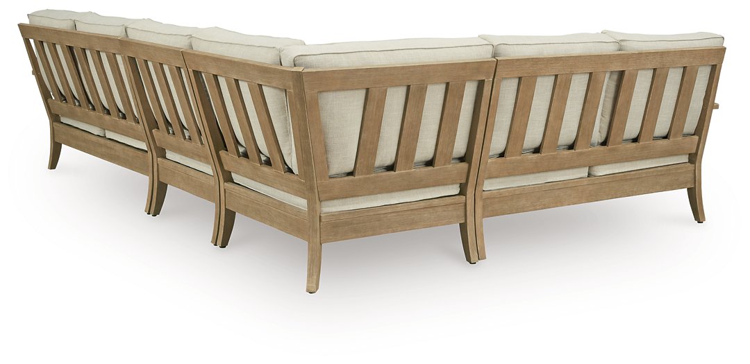 Clare View Outdoor Sectional - Ideal Furniture (Fresno,CA)
