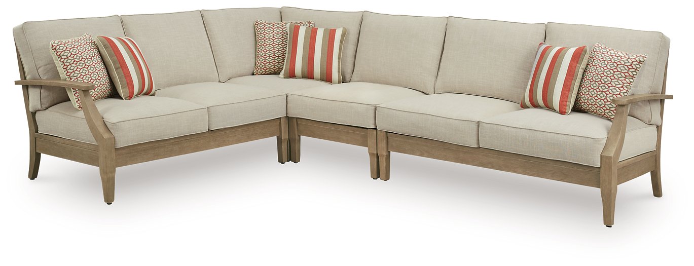 Clare View Outdoor Sectional - Ideal Furniture (Fresno,CA)