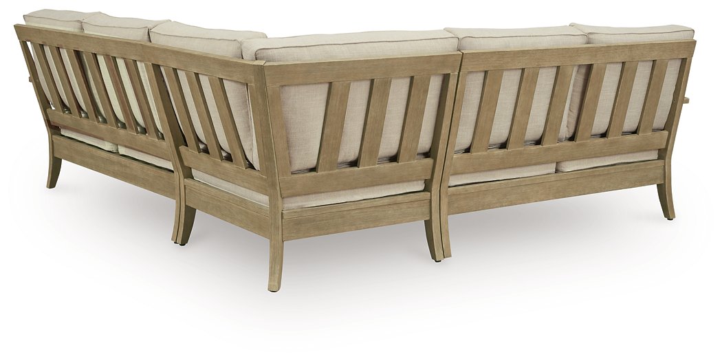 Clare View Outdoor Sectional - Ideal Furniture (Fresno,CA)