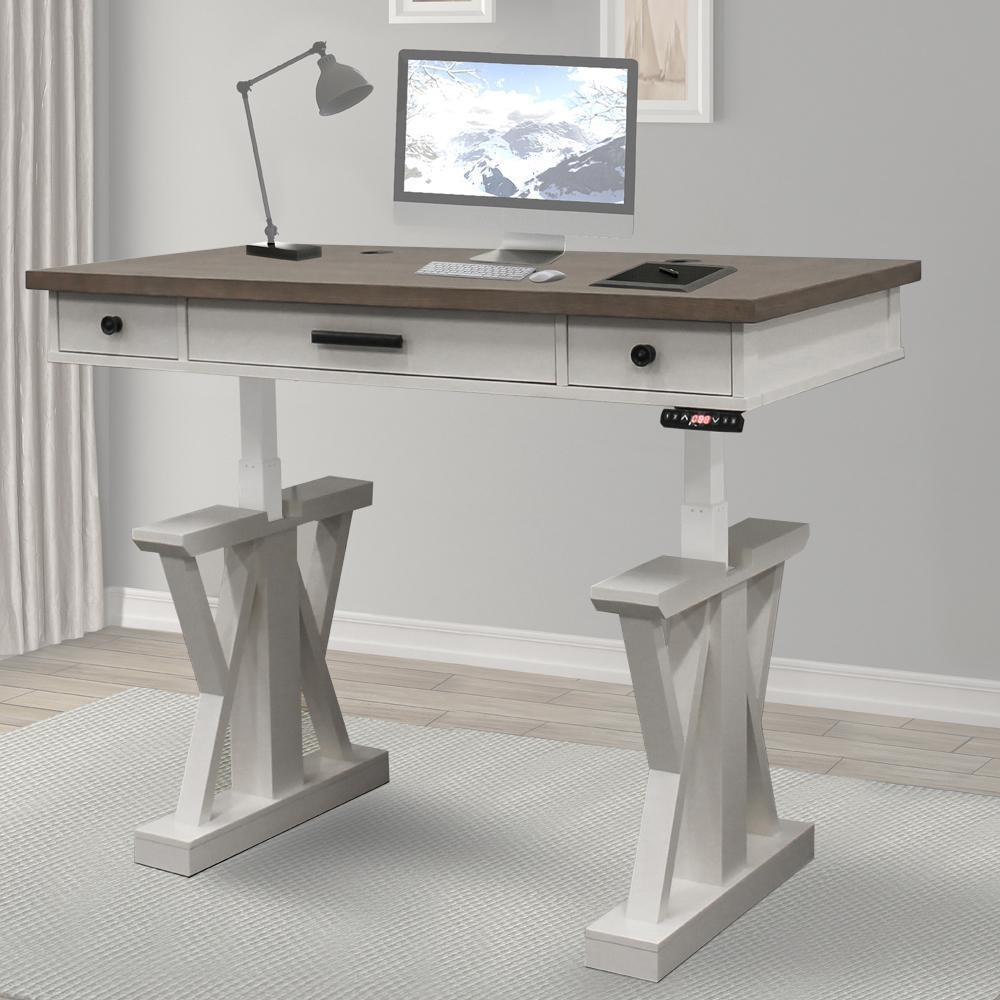 Parker House Americana Modern 56 in. Lift Desk Top & Base Cover in Cotton