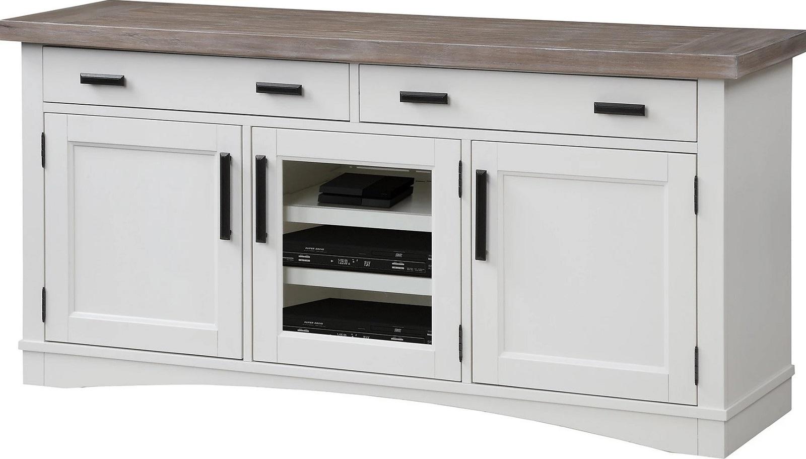 Parker House Americana Modern 63 in.TV Console in Cotton