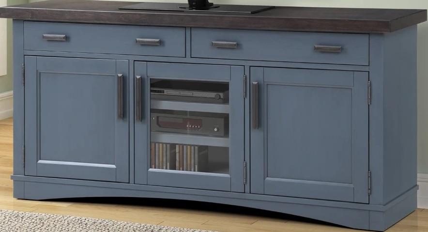 Parker House Americana Modern 63 in. TV Console in Denim