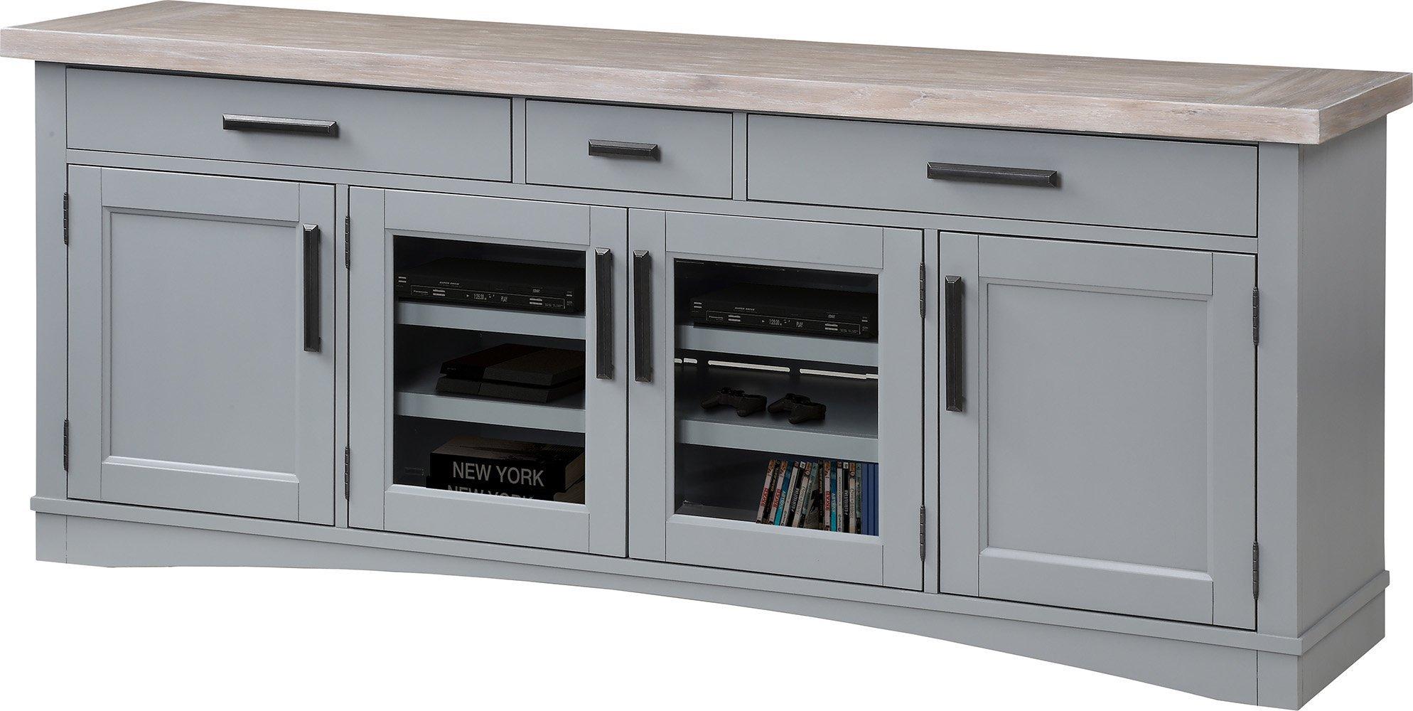 Parker House Americana Modern 76 in. TV Console in Dove