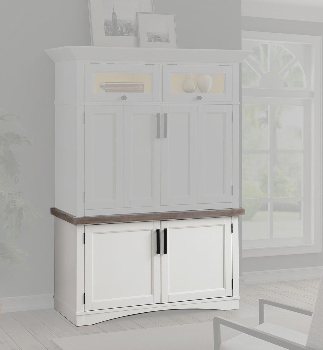 Parker House Americana Modern Workstation Base in Cotton