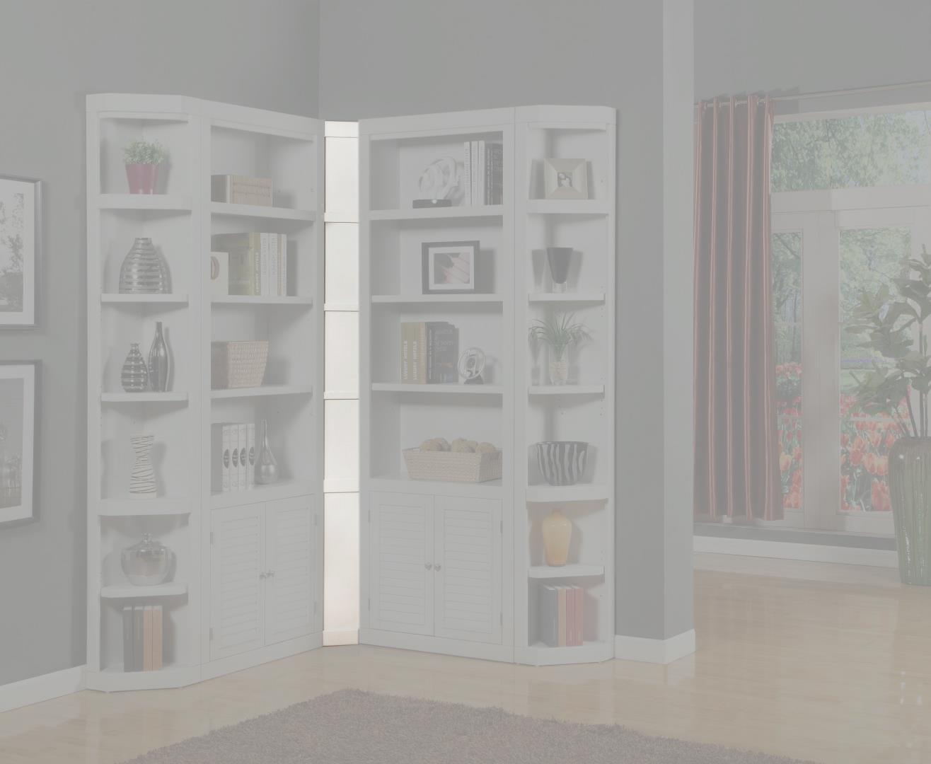 Parker House Boca Inside Filler Corner in Cottage White
