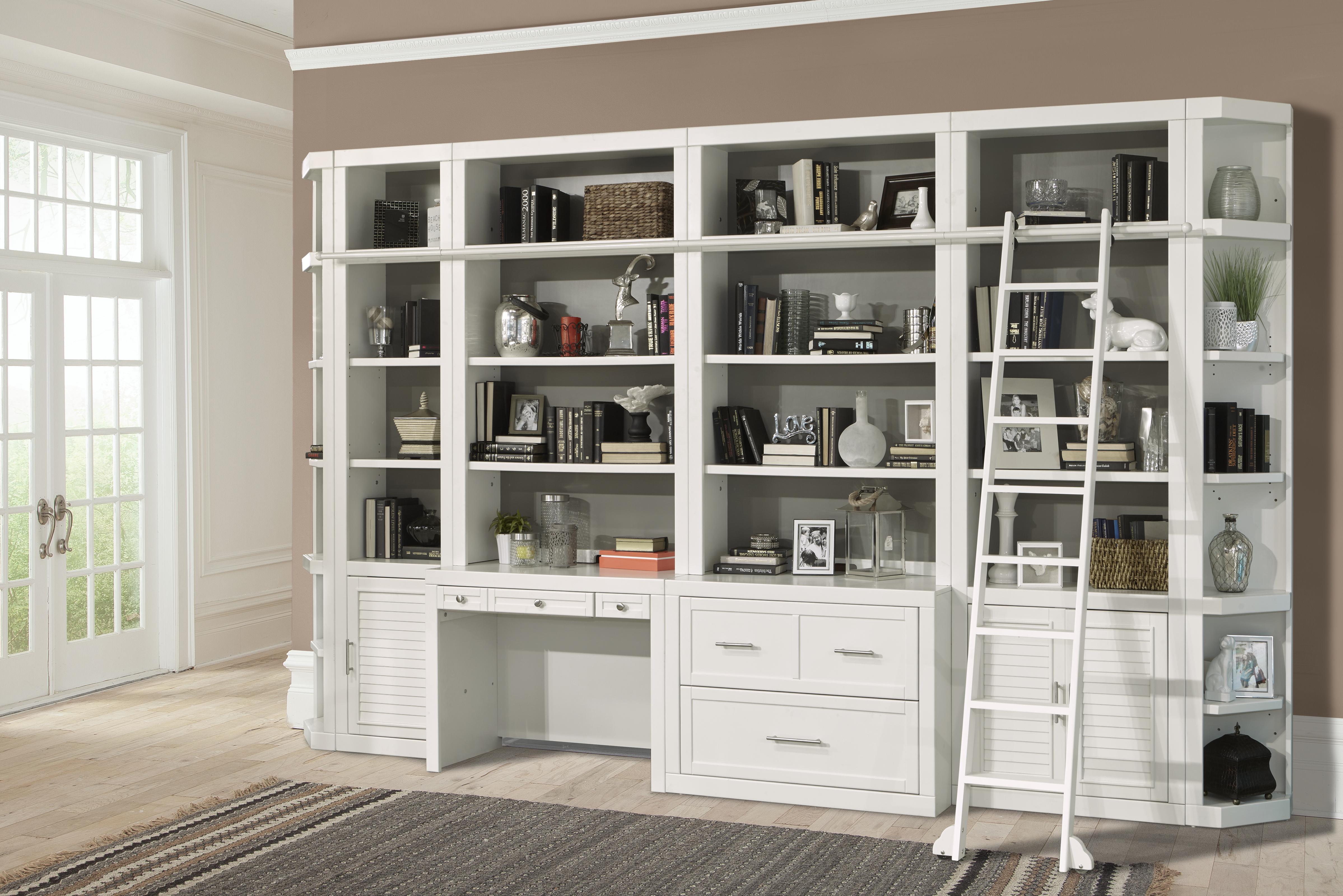 Parker House Catalina 9 Piece Library Wall in Cottage White