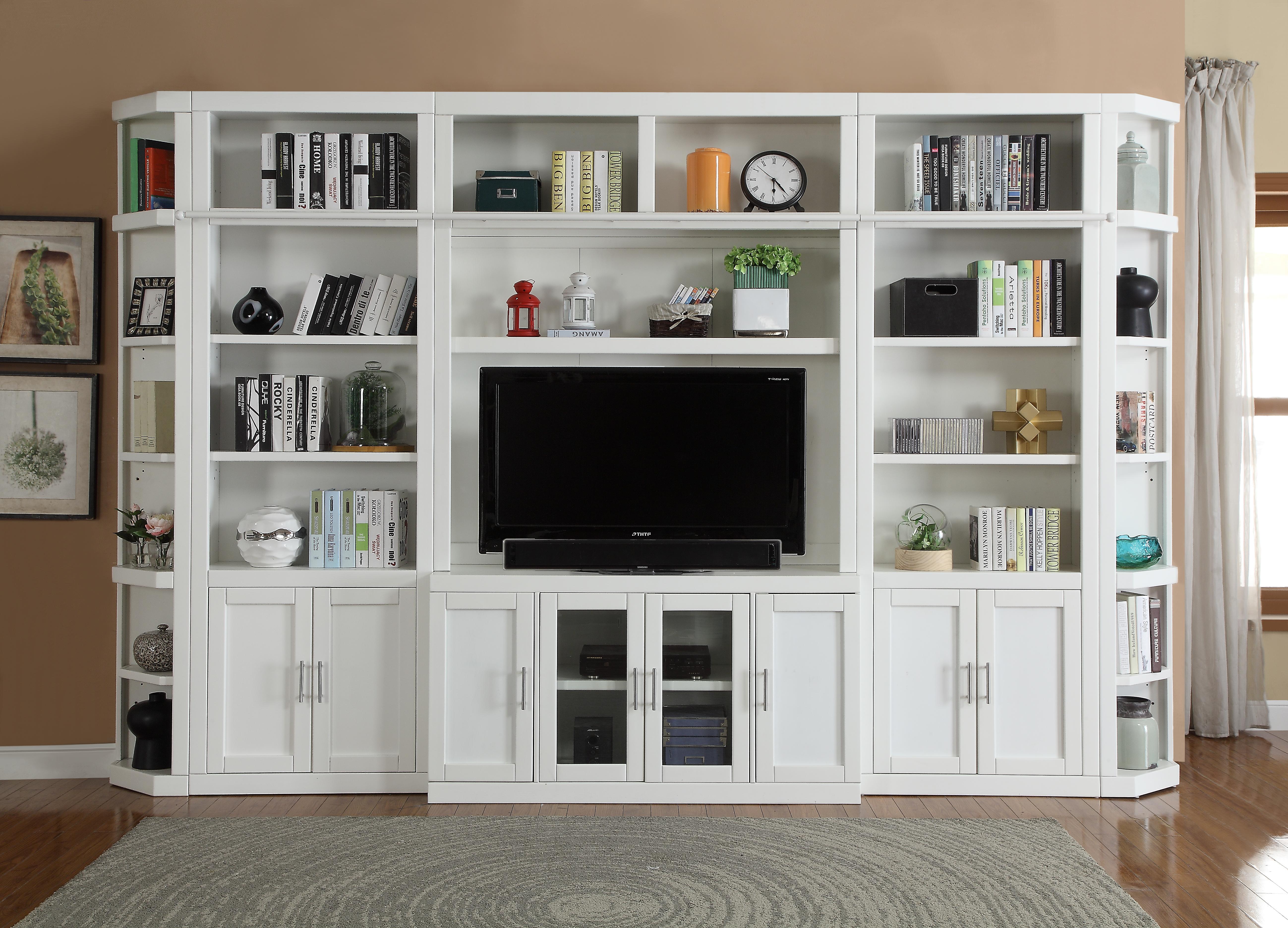 Parker House Catalina 6 Piece Library Wall in Cottage White