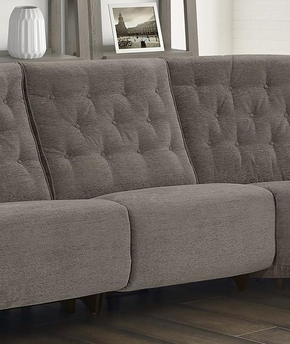 Parker House Chelsea Power Armless Recliner in Willow Brown - Ideal Furniture (Fresno,CA)