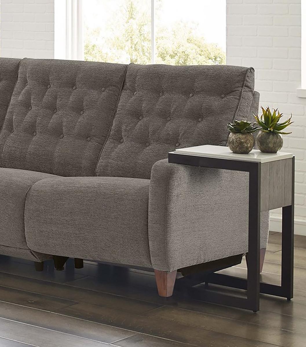 Parker House Chelsea Power Right Arm Facing Recliner in Willow Brown - Ideal Furniture (Fresno,CA)