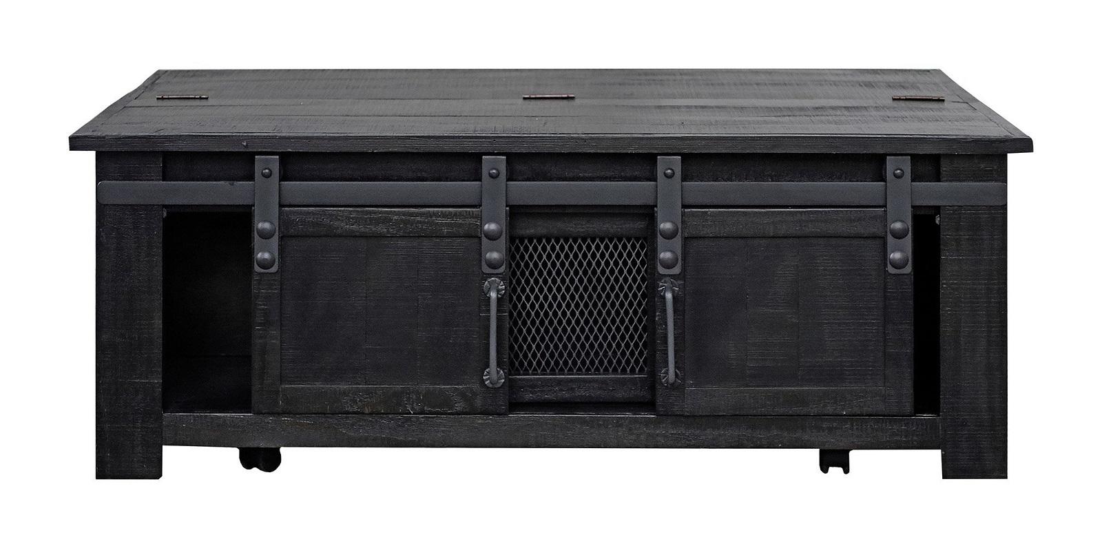 Parker House Durango Cocktail Table in Rustic Dark Pine - Ideal Furniture (Fresno,CA)