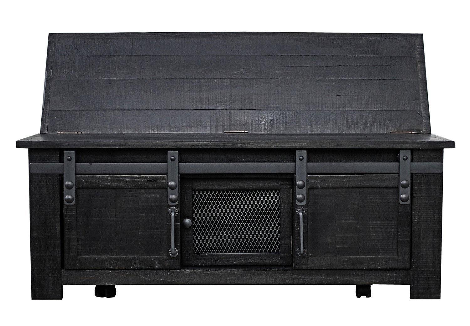 Parker House Durango Cocktail Table in Rustic Dark Pine - Ideal Furniture (Fresno,CA)