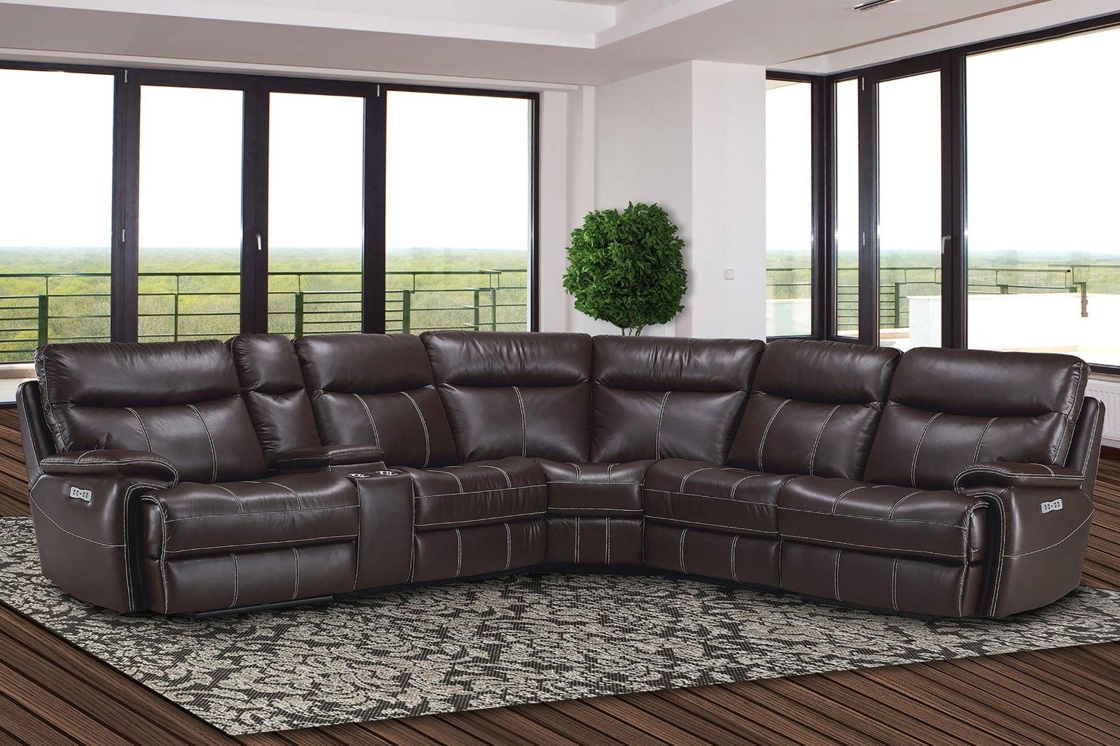 Parker House Dylan Power Left Arm Facing Recliner in Mahogany - Ideal Furniture (Fresno,CA)