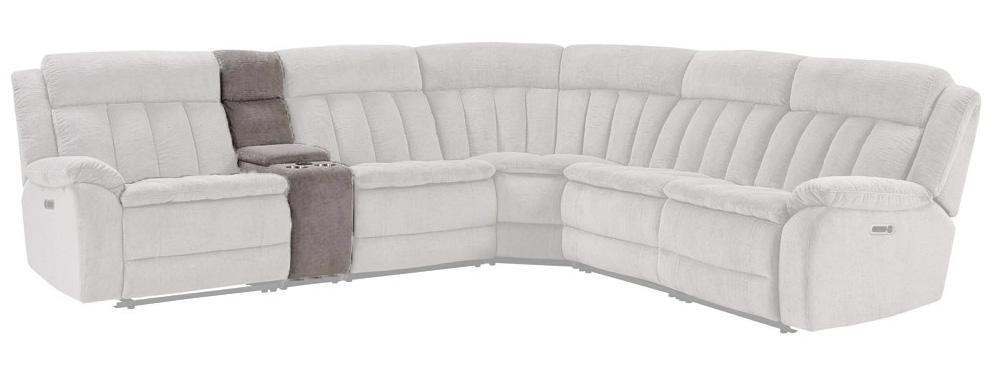 Parker House Furniture Cuddler Entertainment Console in Laurel Dove